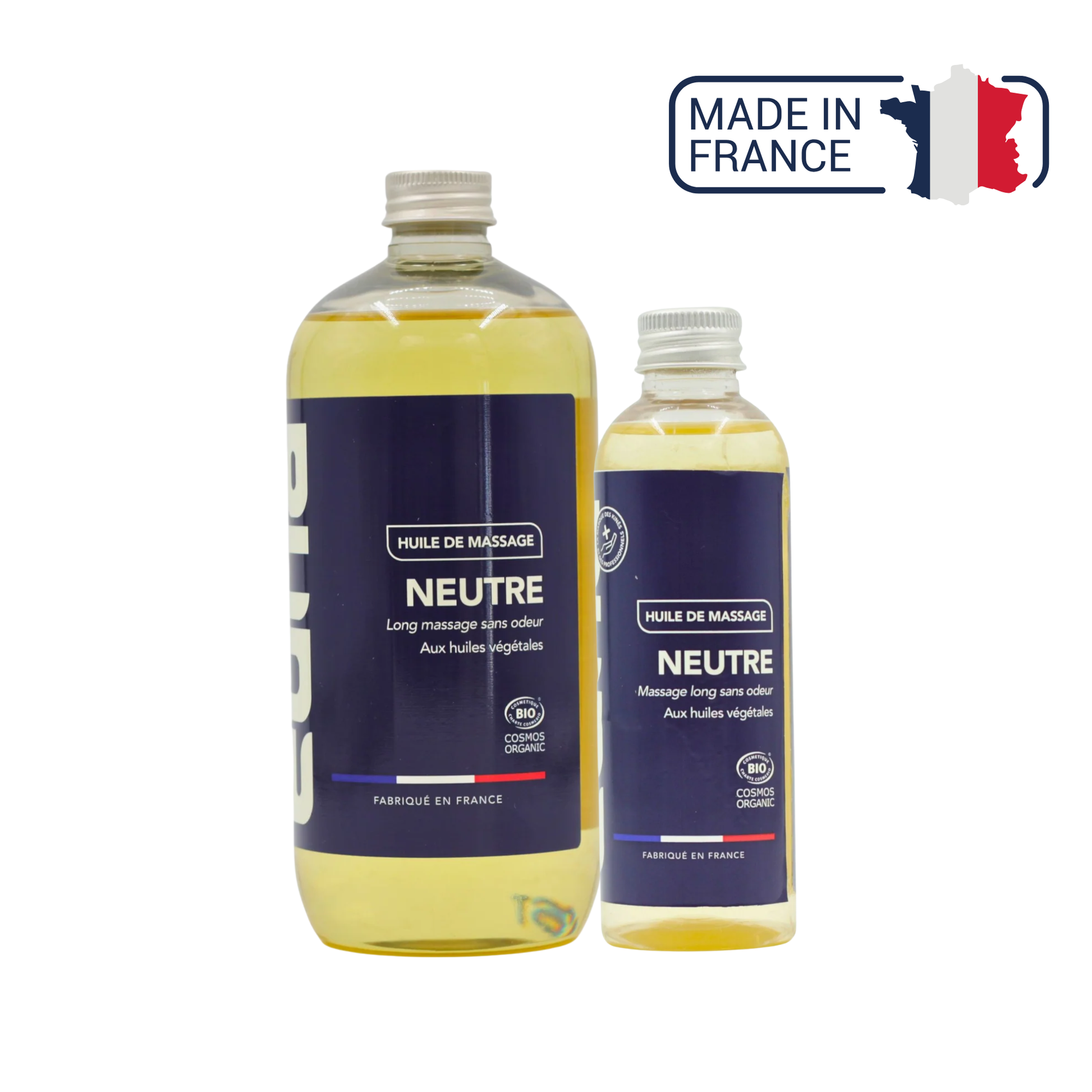 Huile de massage Neutre - Bio - 2 contenances - Eona - My Médical