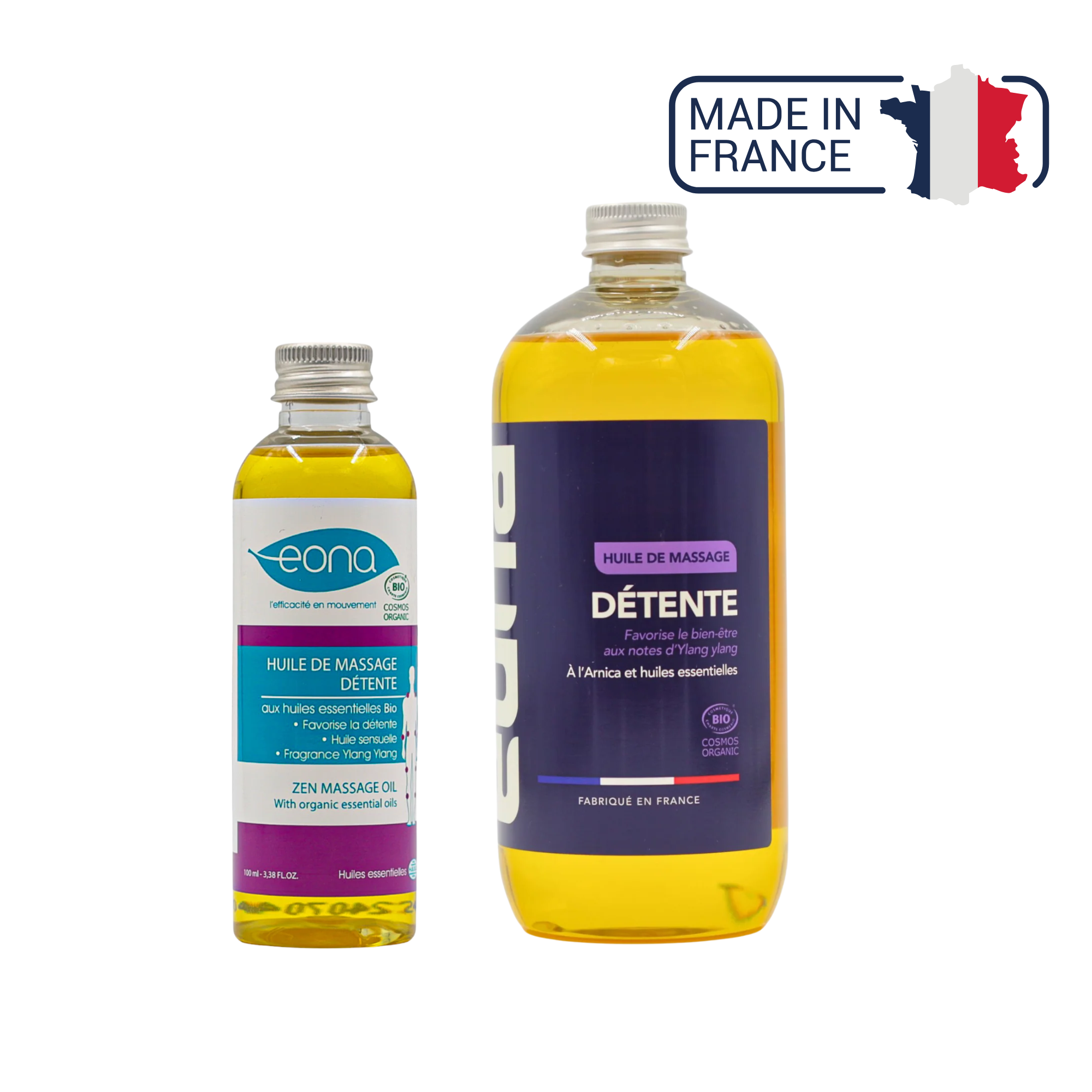 Massage oil - Relaxation - Organic - Eona