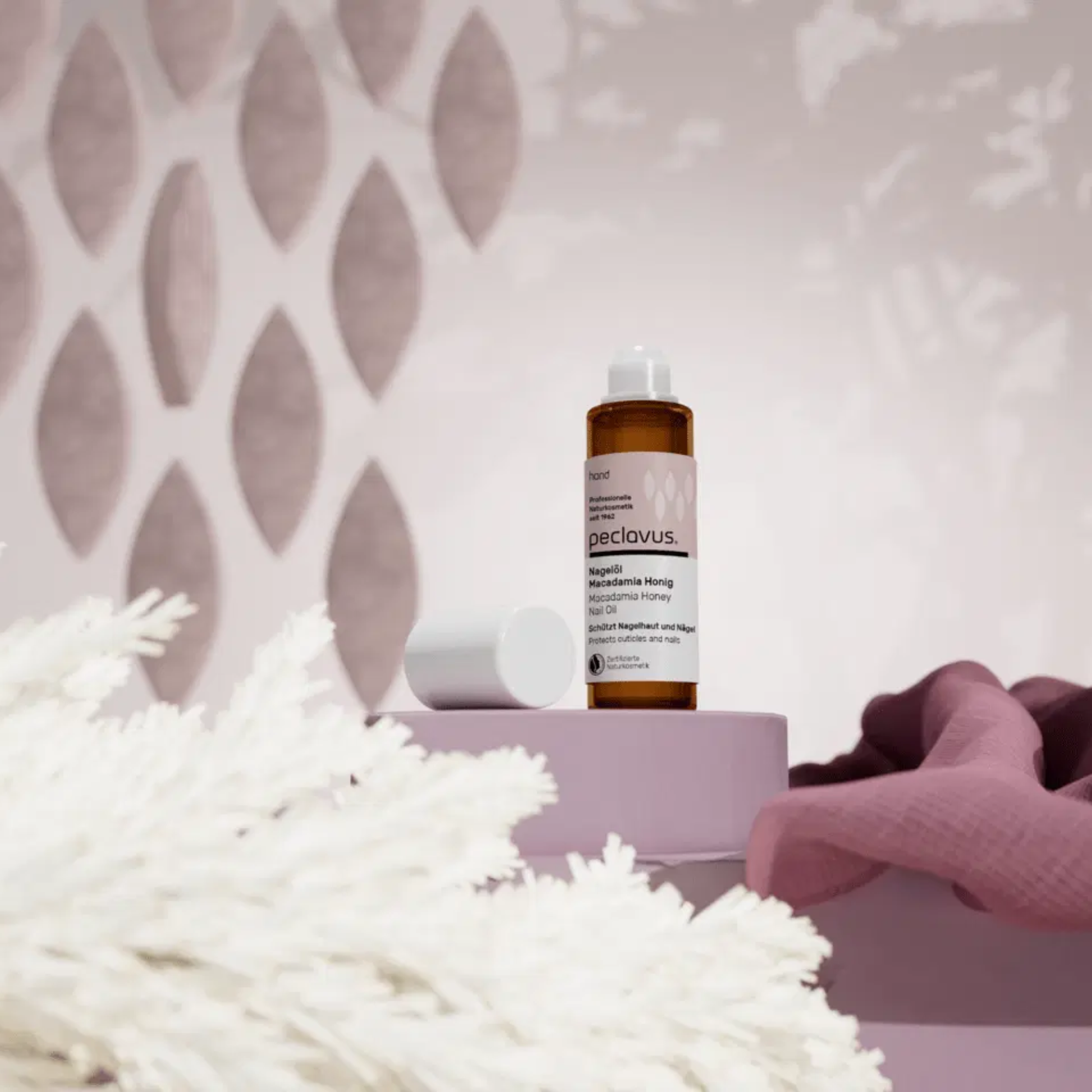 Huile hydratante pour cuticules et ongles - Parfum Miel Macadamia - Peclavus - My Médical