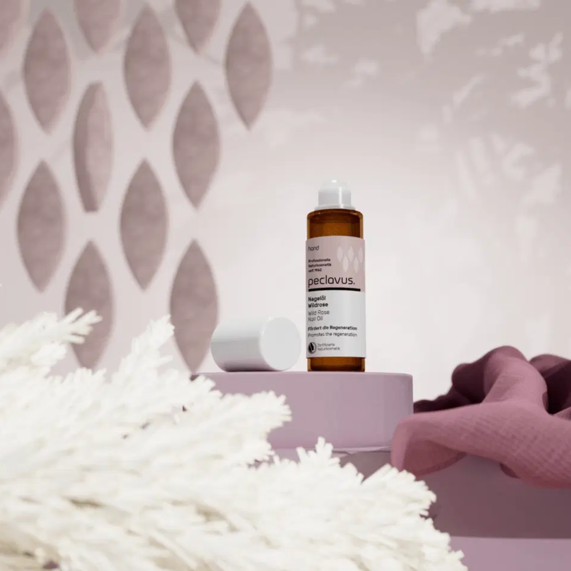 Huile hydratante pour cuticules et ongles - Parfum Rose Sauvage - Peclavus - My Médical