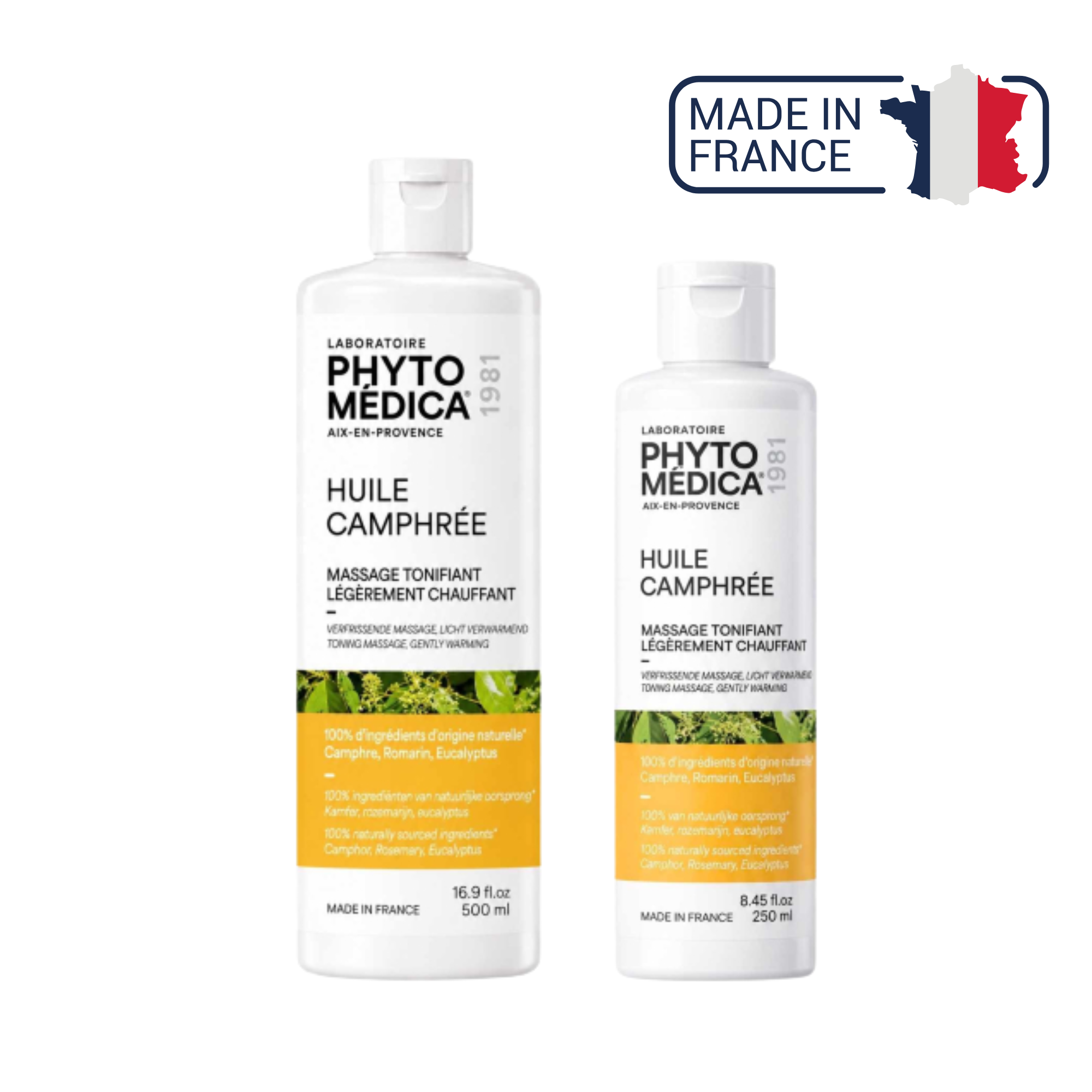 Huile sèche de Massage - Camphrée - deux contenances - Phytomedica