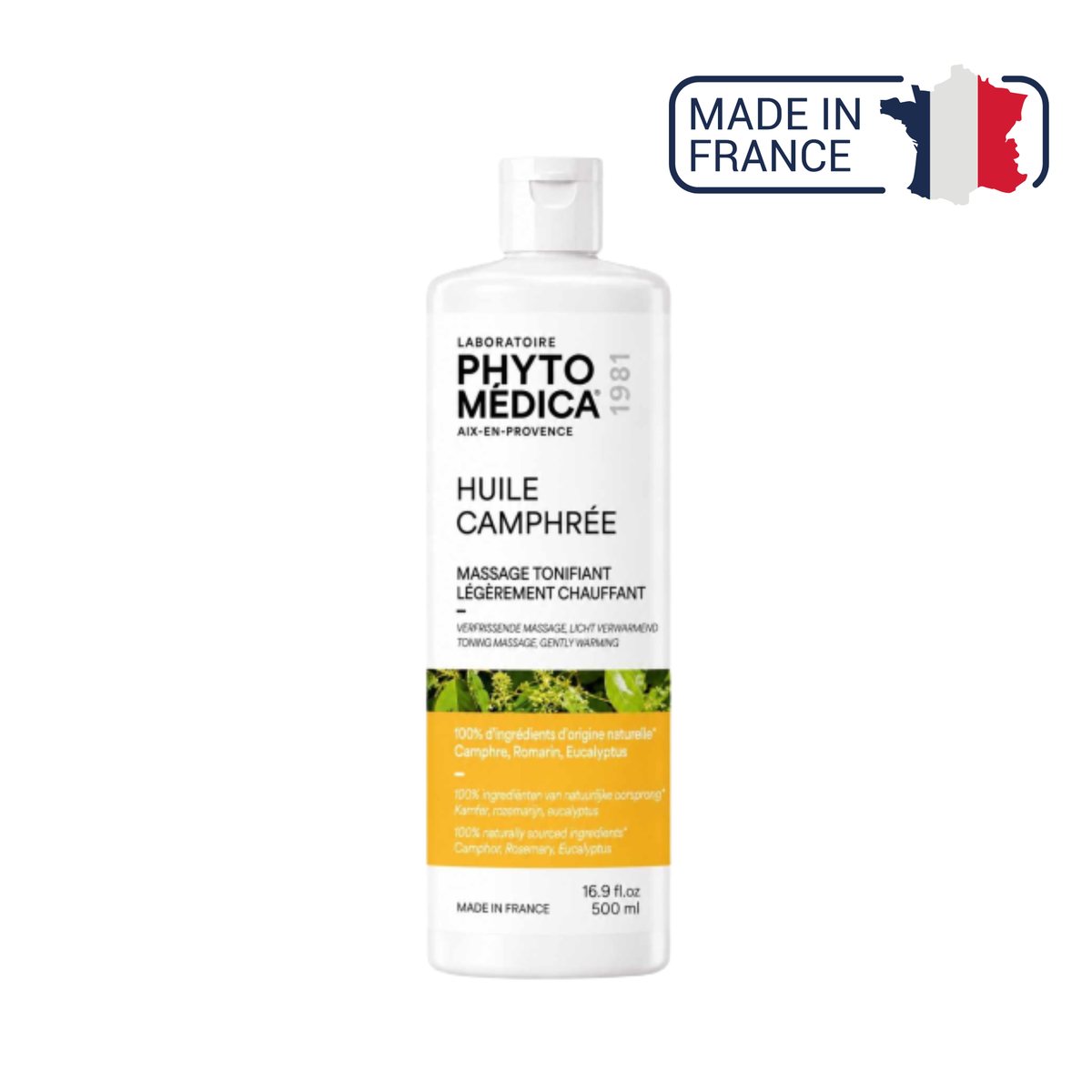 Huile sèche de Massage - Camphrée - deux contenances - Phytomedica
