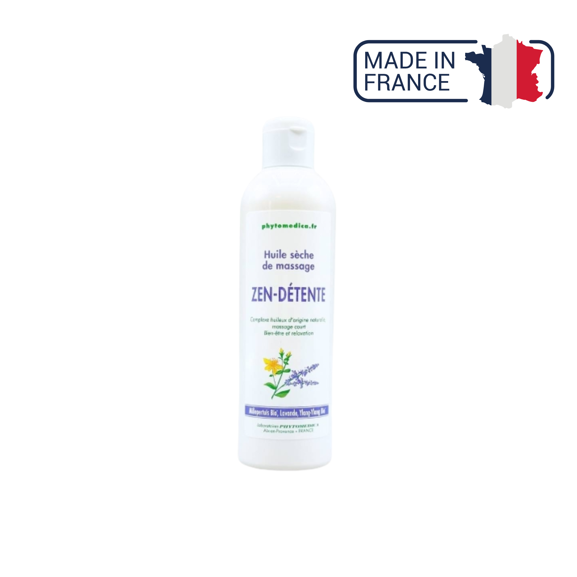 Huile sèche massage Zen-Détente - deux contenances - Phytomedica - My Médical