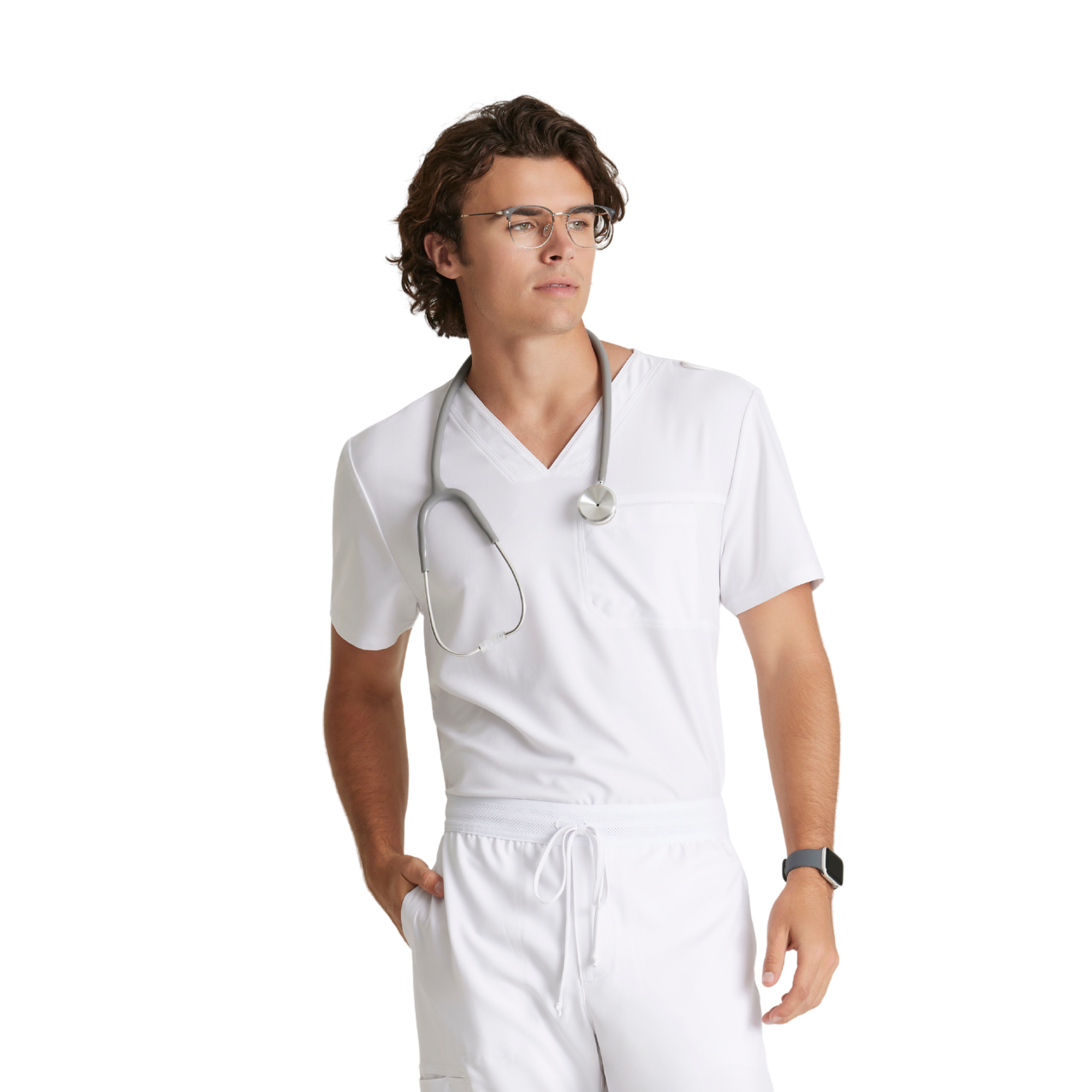 Journey Top - Tunique médicale polyvalente - Homme - Grey’s Anatomy Evolve GREYS ANATOMY EVOLVE