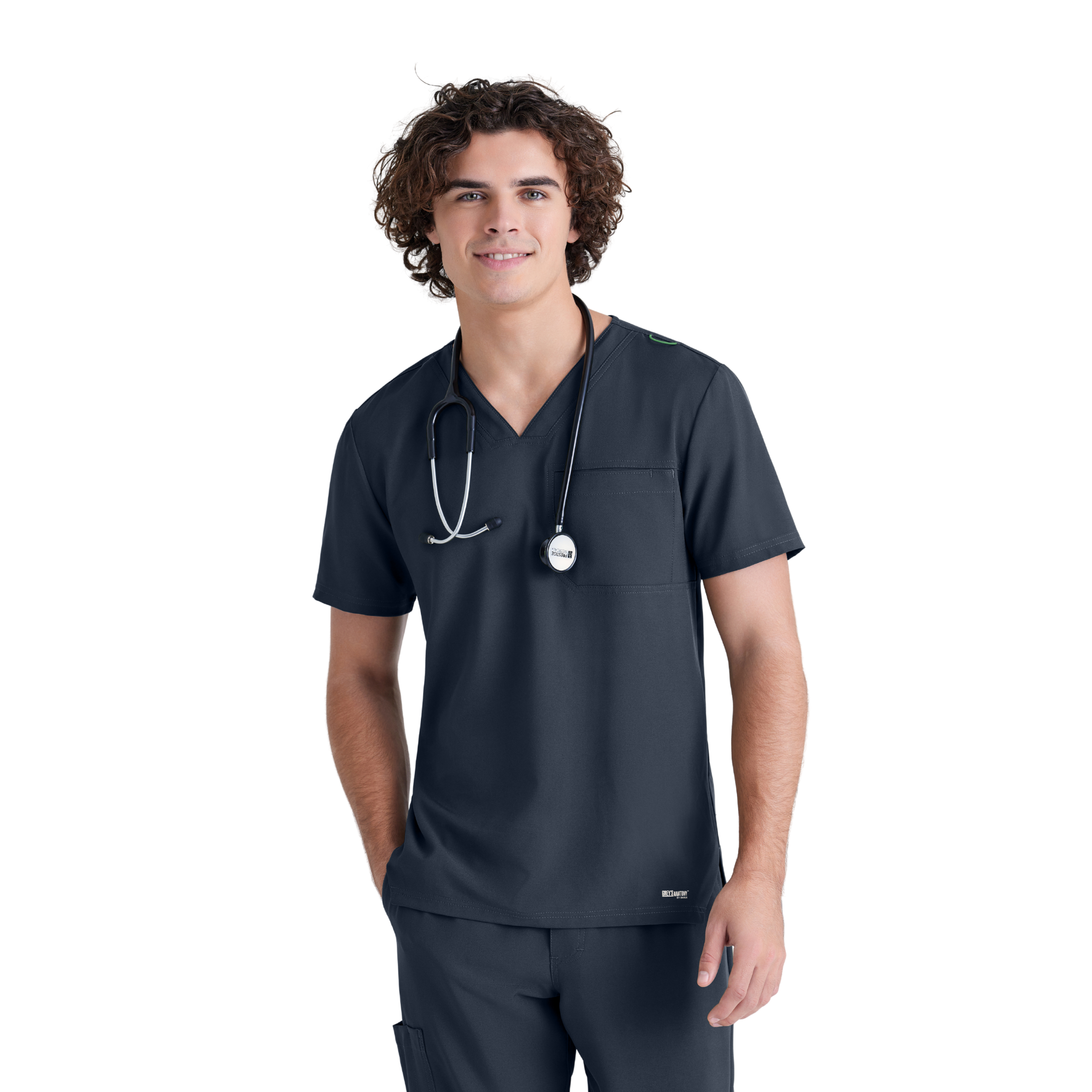 Journey Top - Tunique médicale polyvalente - Homme - Grey’s Anatomy Evolve GREYS ANATOMY EVOLVE
