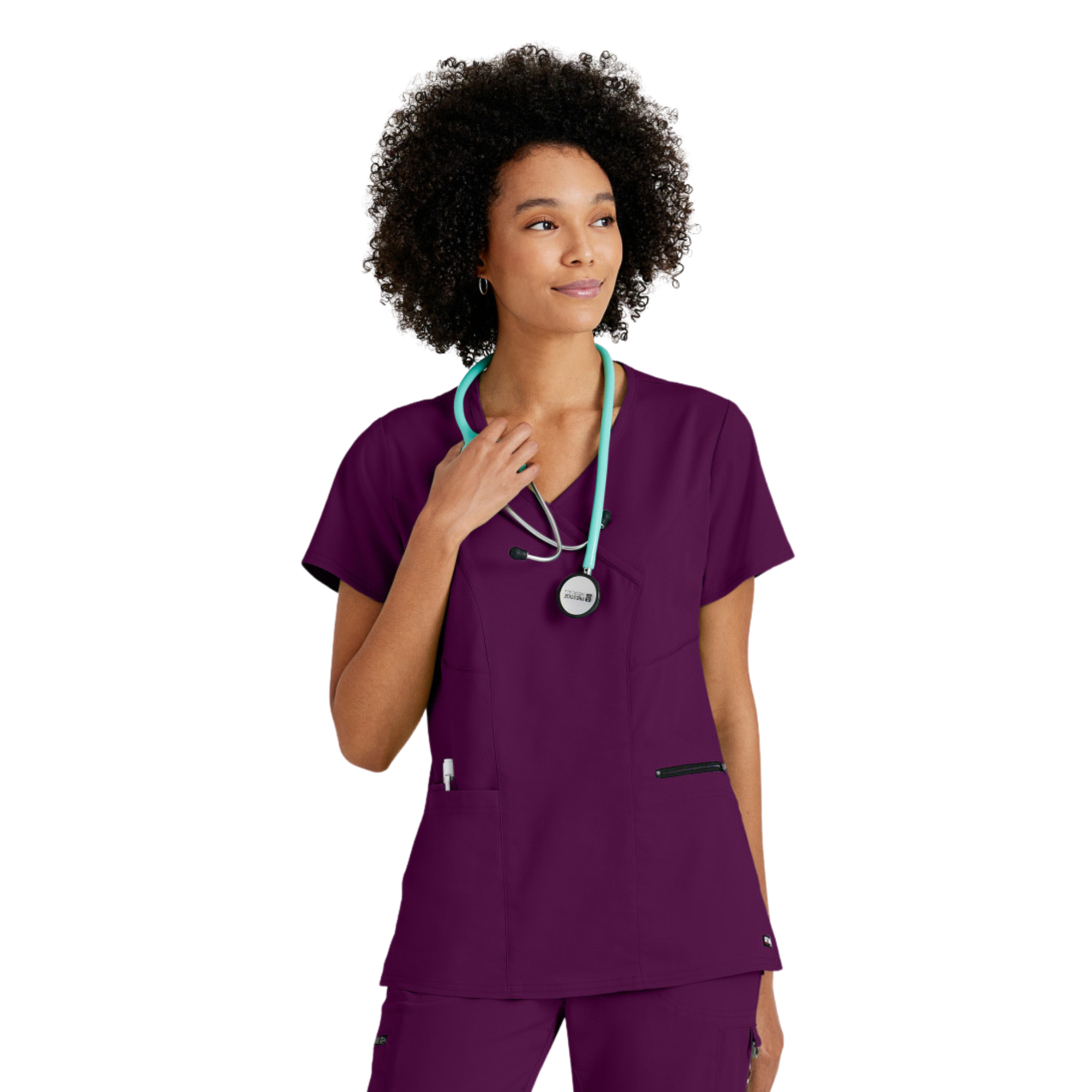 Kim Top - Tunique médical élégante - Femme - Grey’s Anatomy Stretch GREYS ANATOMY STRETCH