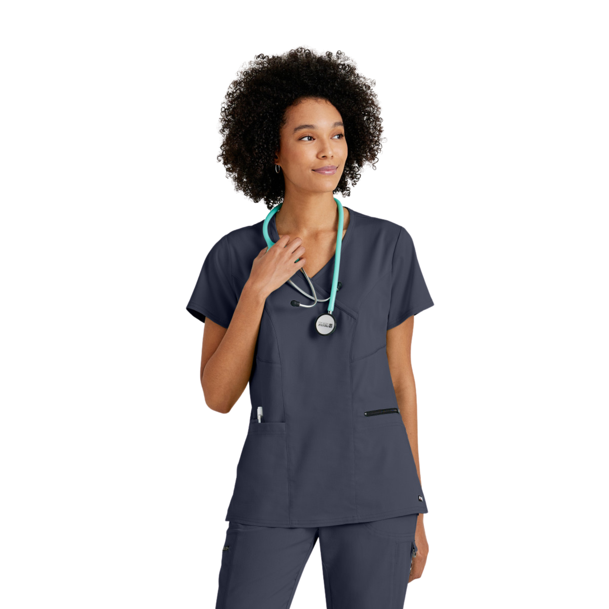 Kim Top - Tunique médical élégante - Femme - Grey’s Anatomy Stretch GREYS ANATOMY STRETCH
