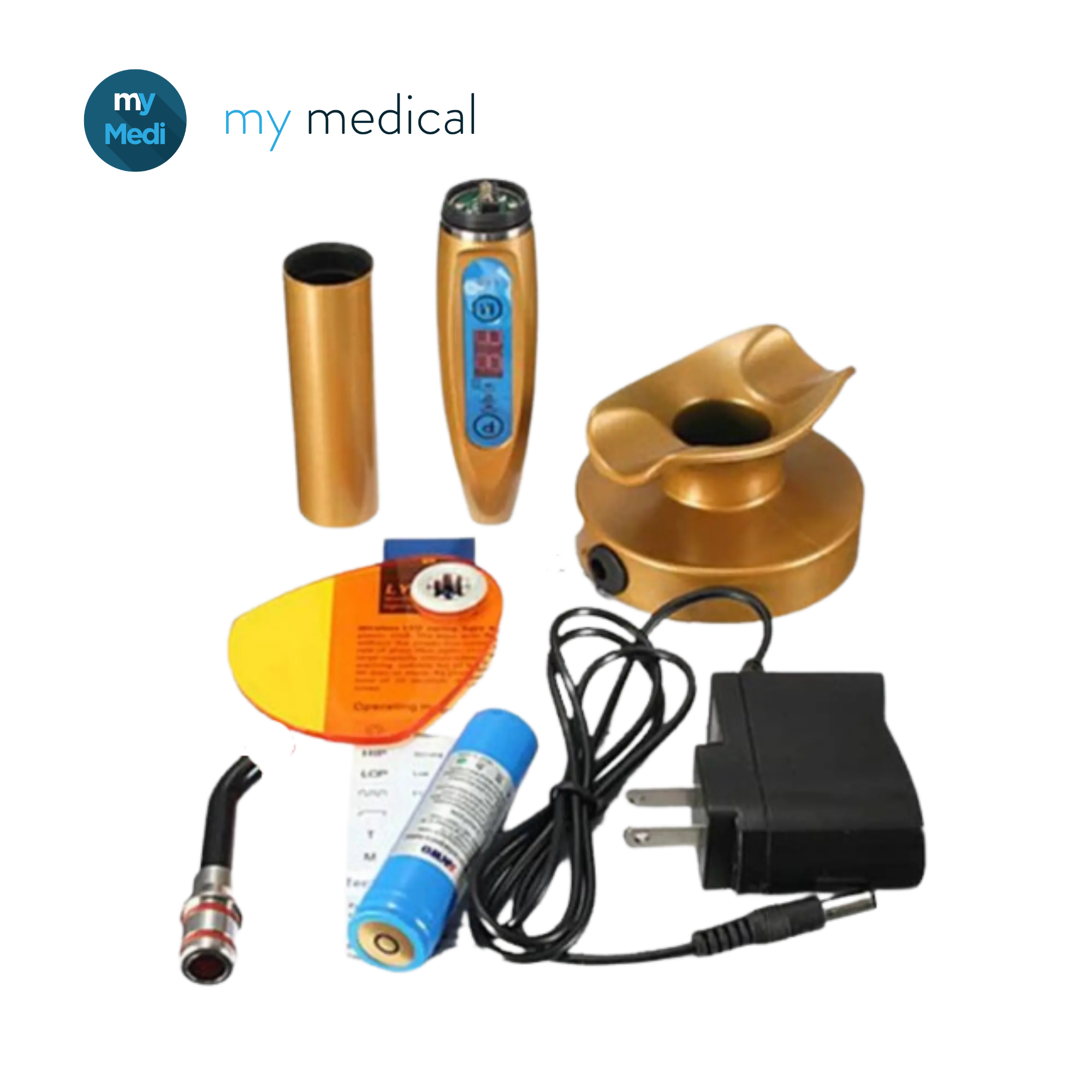 Lampe LED à photopolymériser - Sans fil - 1500 mW / cm² - 6 coloris disponibles