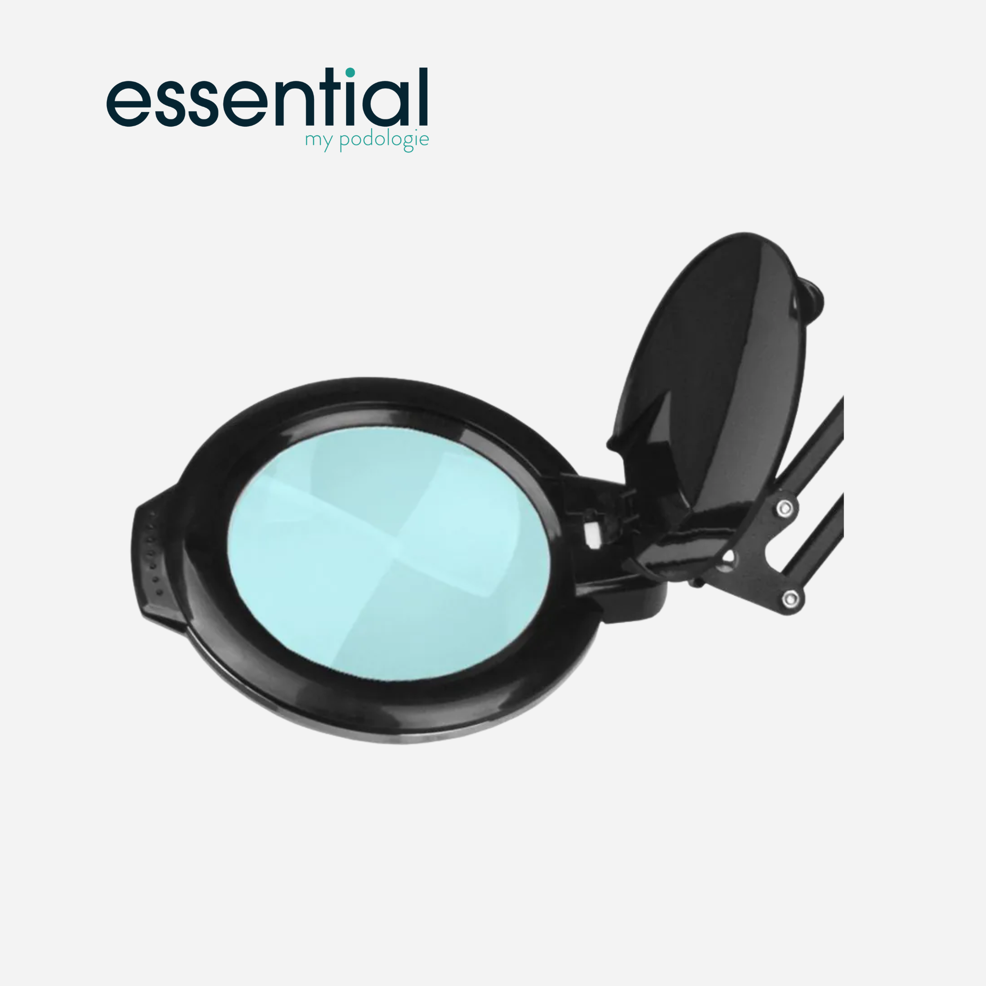 Lampe loupe articulée LED Moonlight 8013/6 pour table - Blanc ou Noir - Essential by My Podologie - My Médical