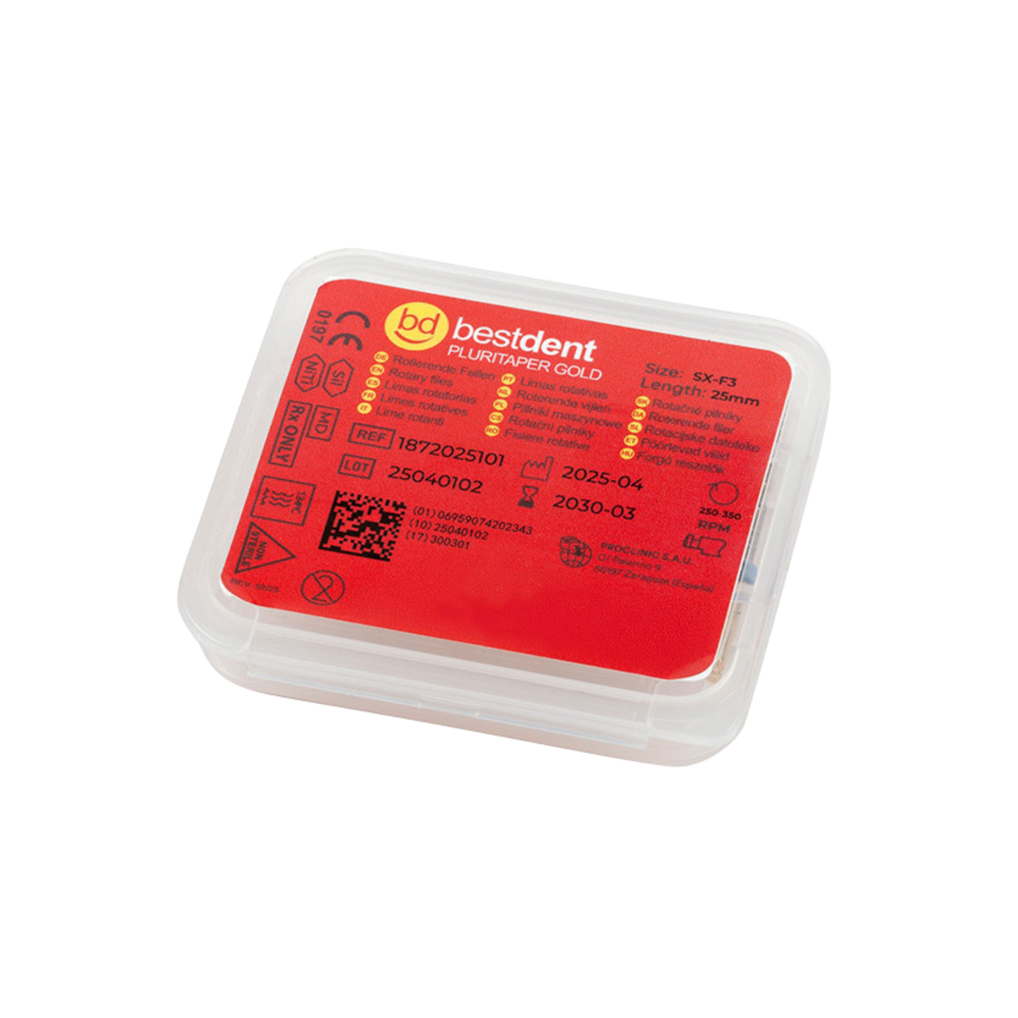 Limes Pluri Taper Gold - Bestdent