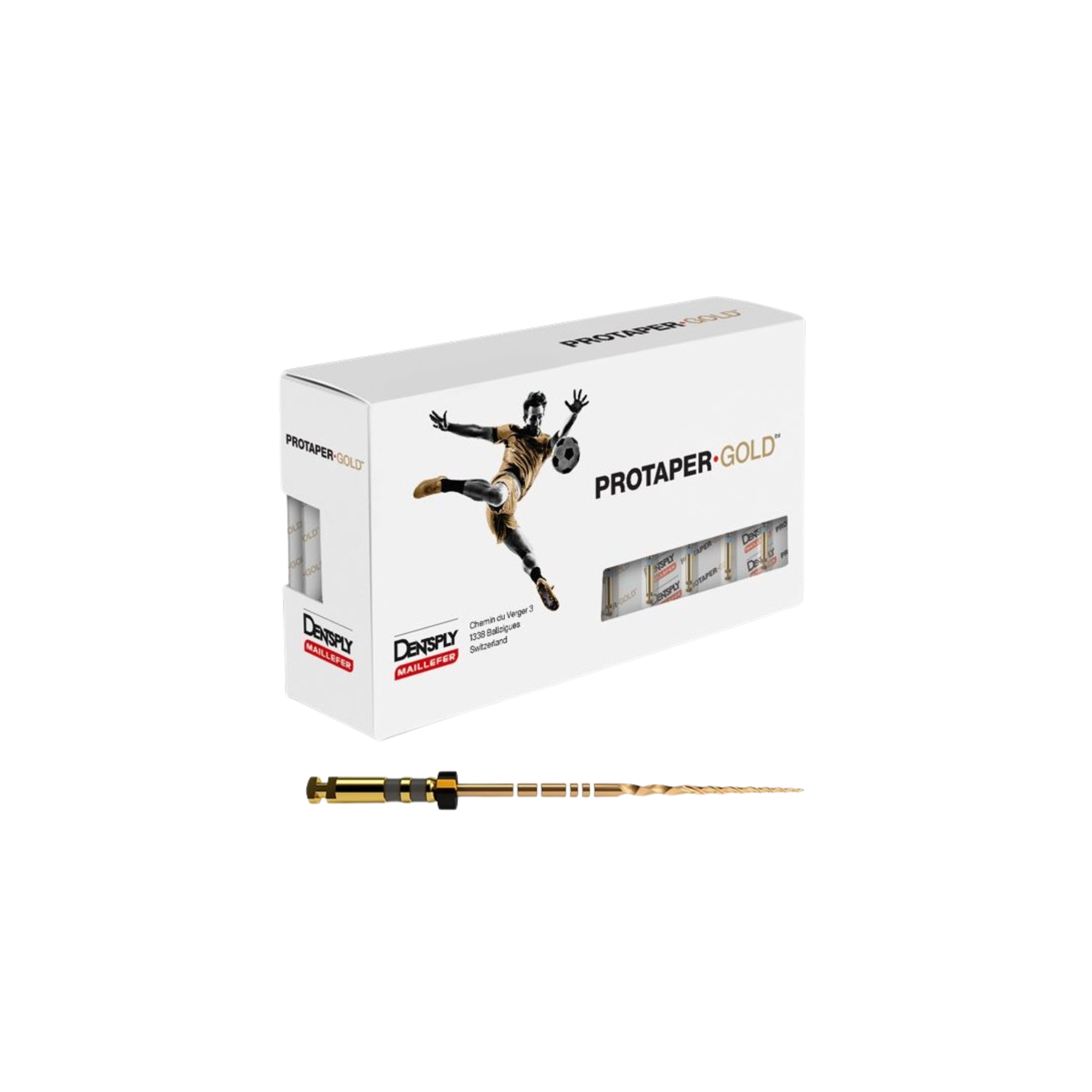 Limes Protaper Gold - Plusieurs tailles - Dentsply Sirona