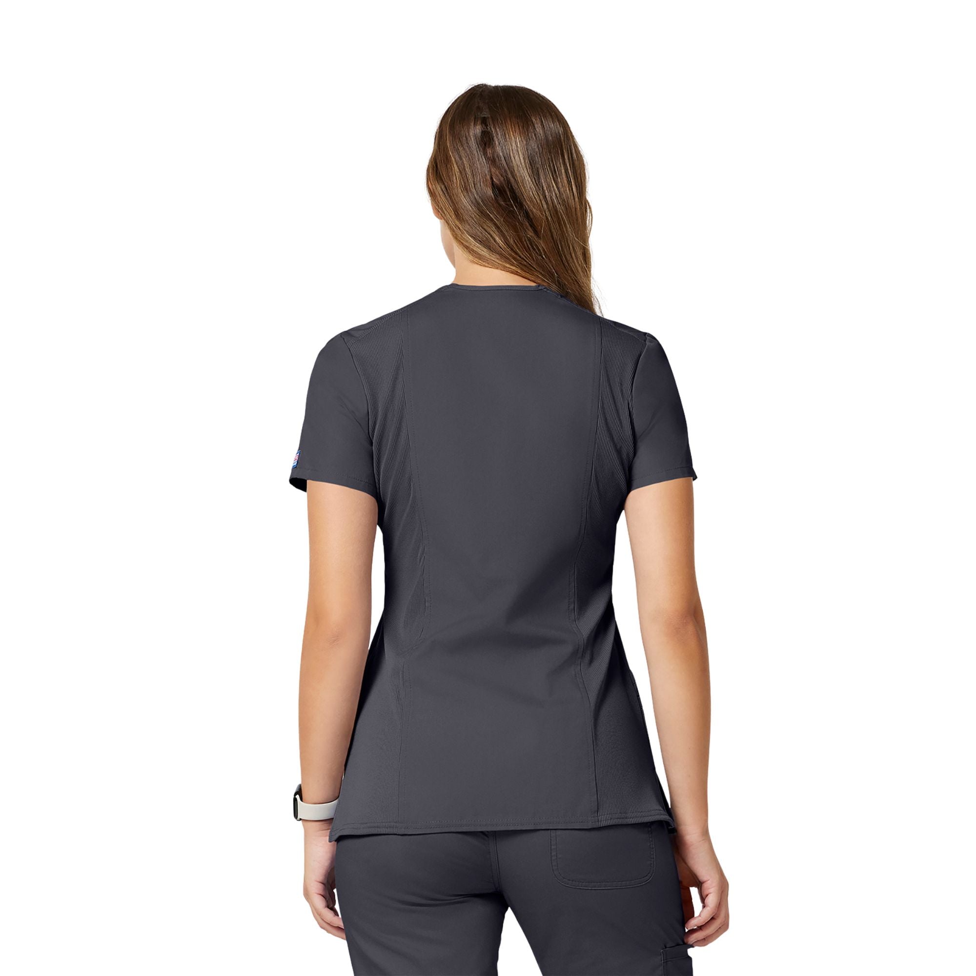Limoges - Medical tunic - Wrap effect - Short sleeves - Women - Cherokee