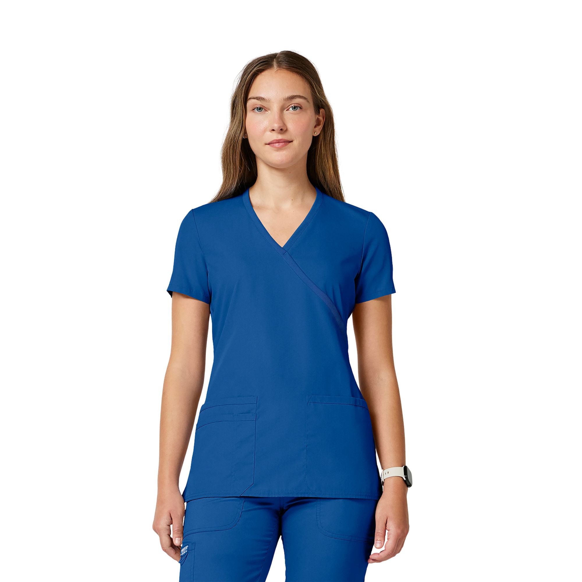 Limoges - Medical tunic - Wrap effect - Short sleeves - Women - Cherokee