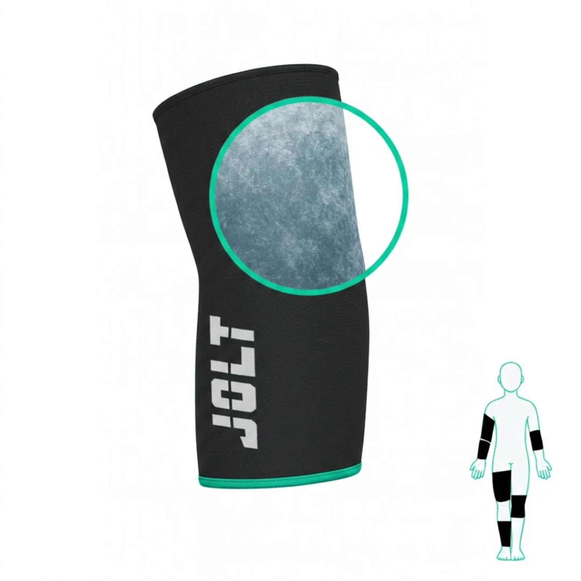 Manchon cryothérapie Cryo Sleeve - Multi-zones (court) - plusieurs tailles - Jolt