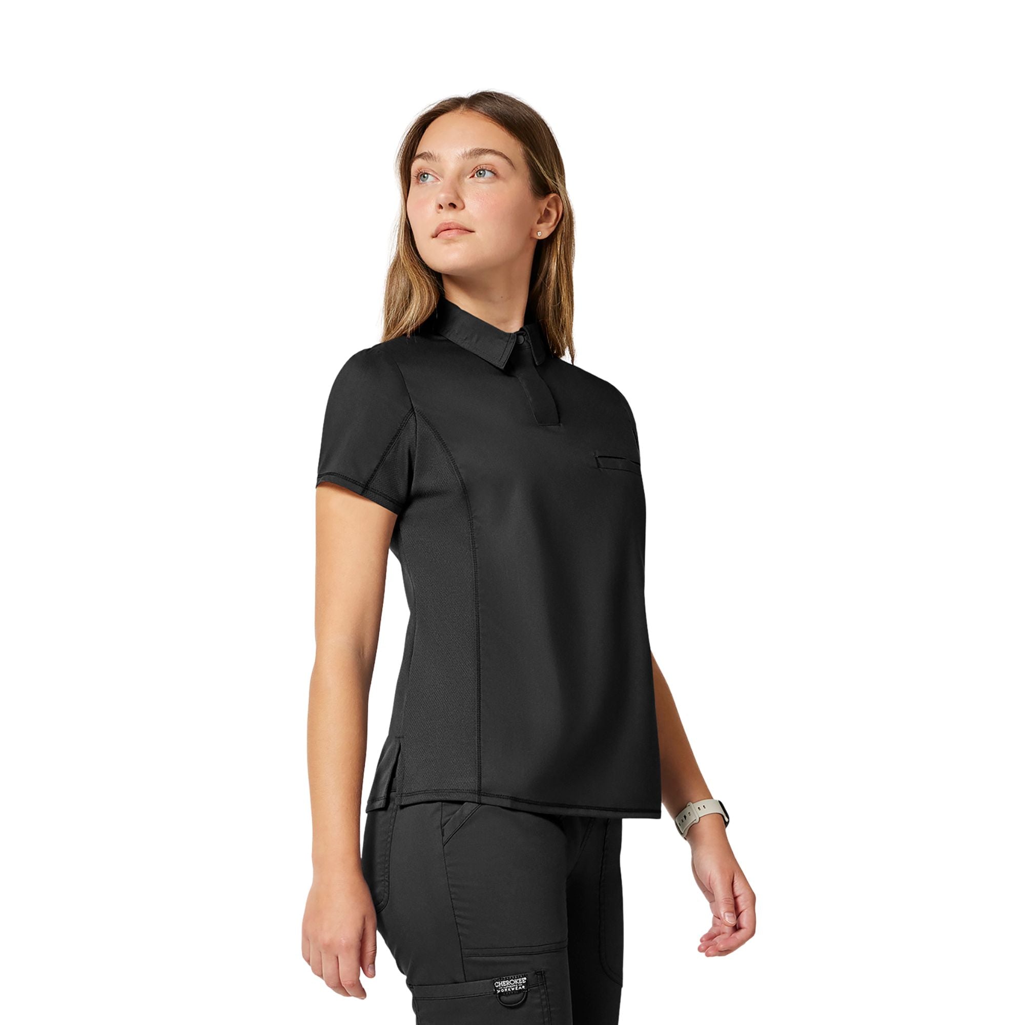 Messanges - Polo médical - 70 cm - Femme - Cherokee