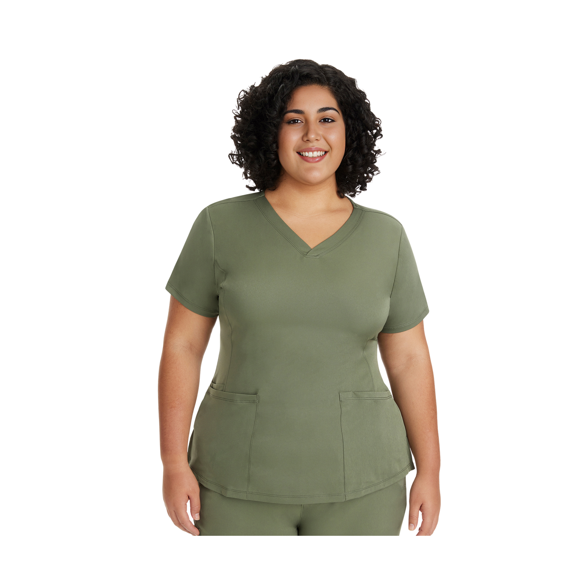 Monique - Tunique médicale - Col V - Femme - Healing Hands - 2 Healing Hands 