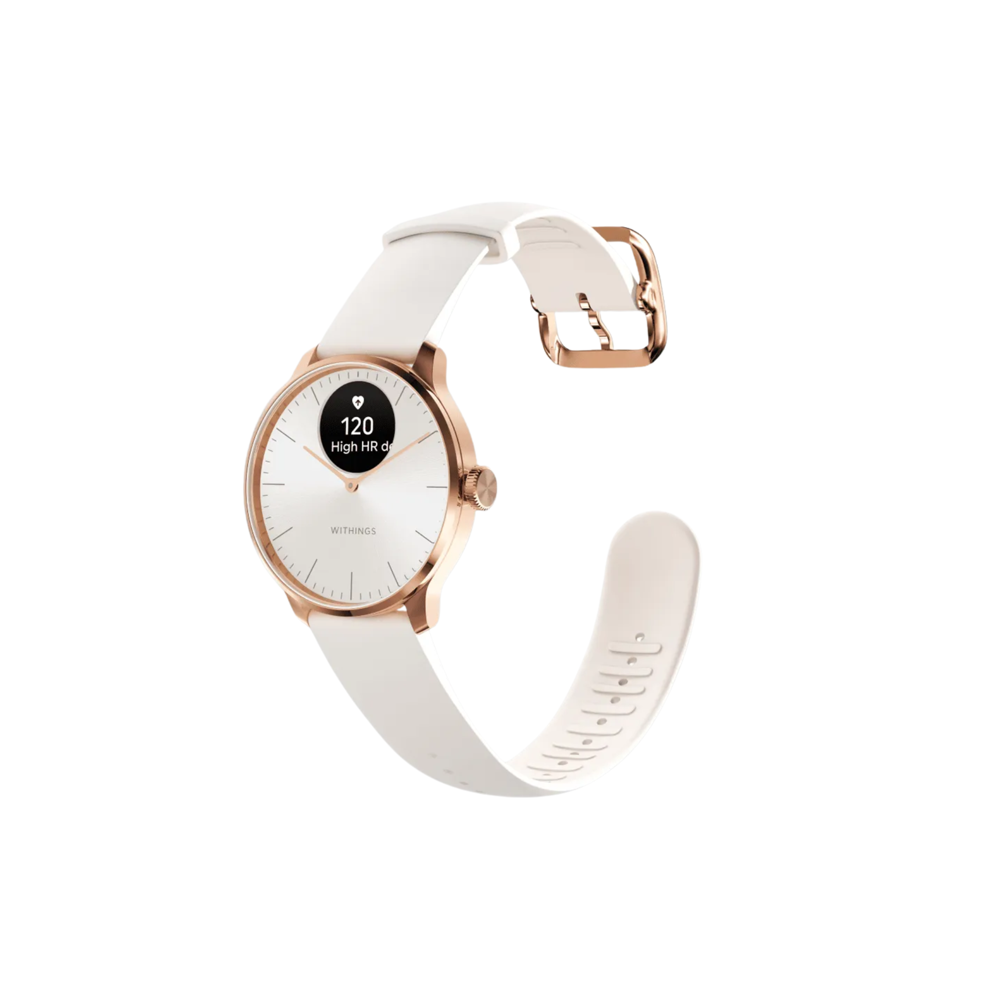 Montre Connectée Hybride - Scanwatch Light - 37 mm - Rose gold - Withings