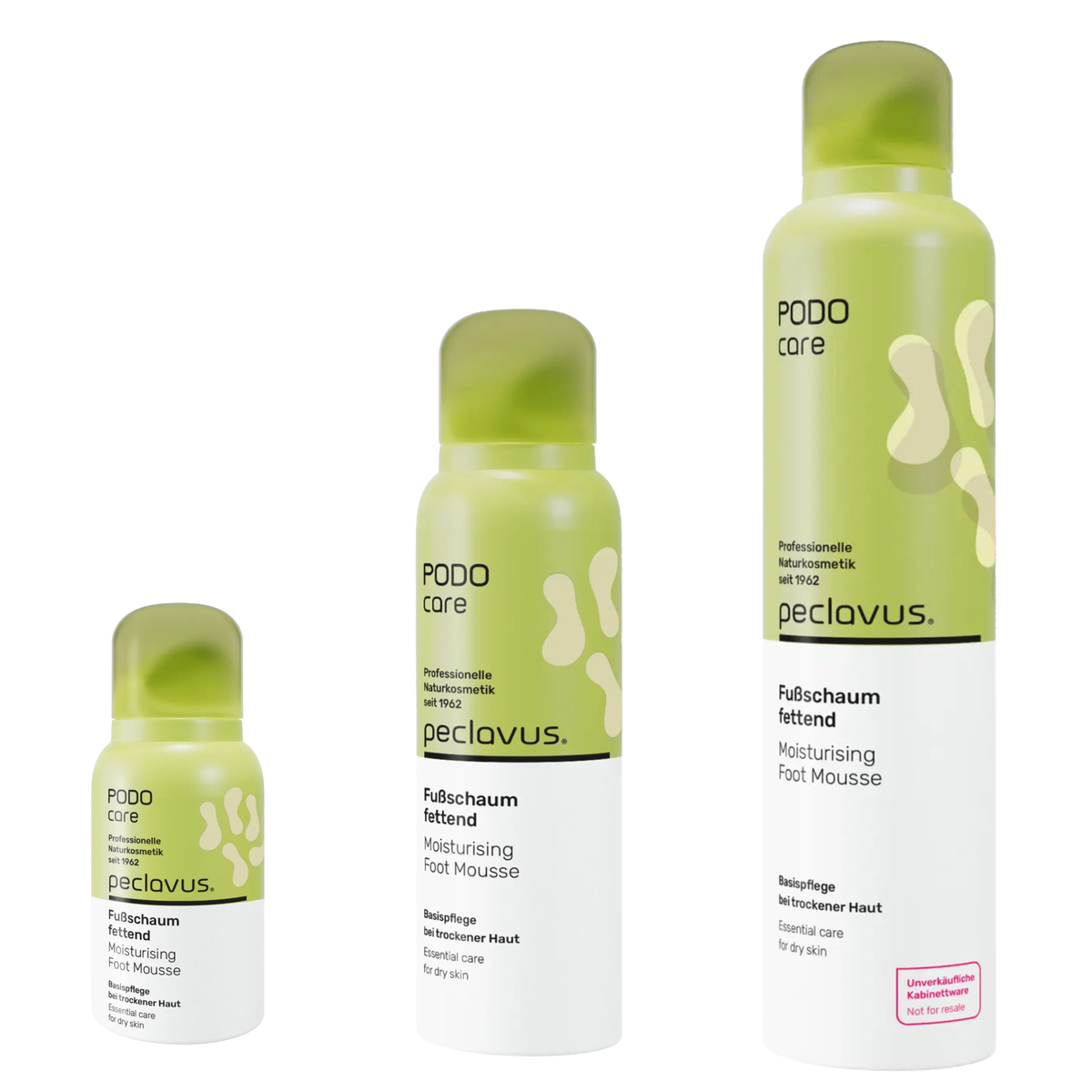 Mousse hydratante pour les pieds - Plusieurs formats - Peclavus Podocare