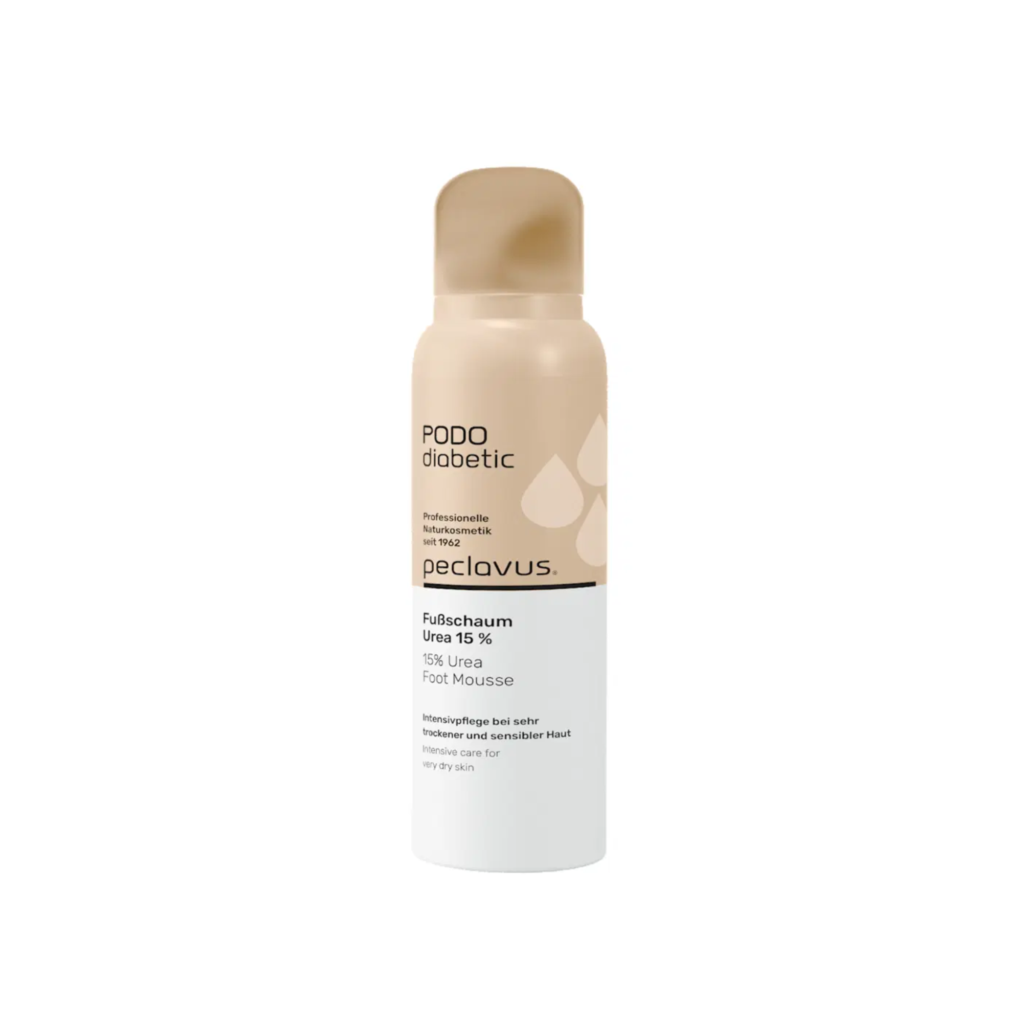 Mousse pour les pieds diabétiques - Urée 15% - 3 contenances - Peclavus