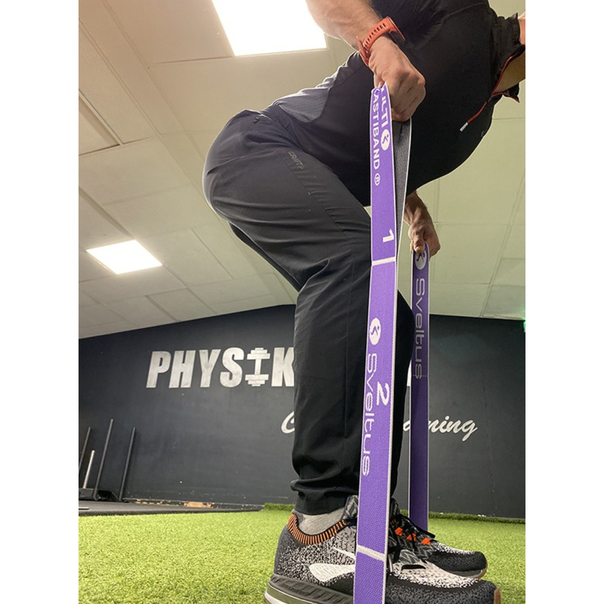 Multi Elastiband® Violet vrac 110 cm - 15 kg - Sveltus