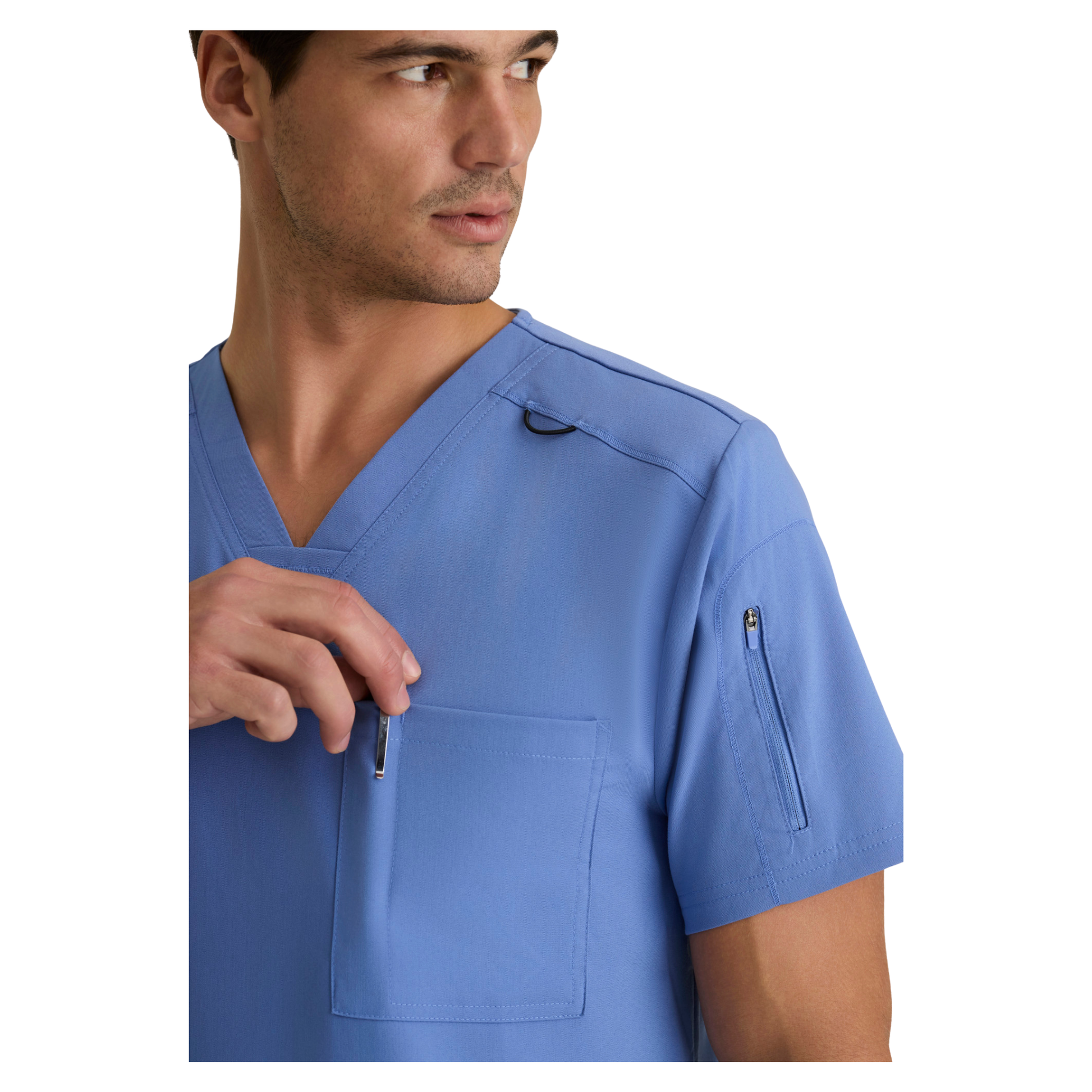 Murphy Top - Haut médical pratique et élégant - Homme - Grey's Anatomy Stretch GREYS ANATOMY STRETCH