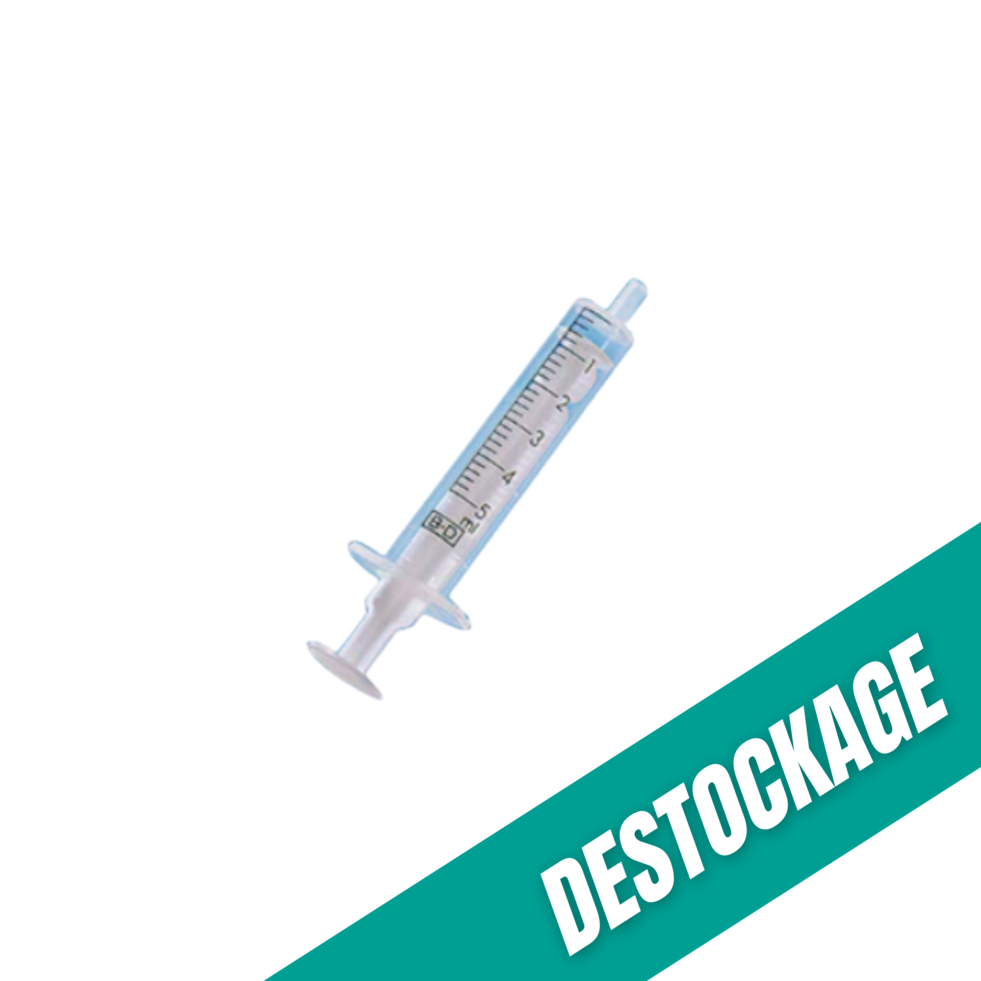 Seringue DISCARDIT II 2 pièces - BD 5 pièces / 5 ml // Date Dépassée