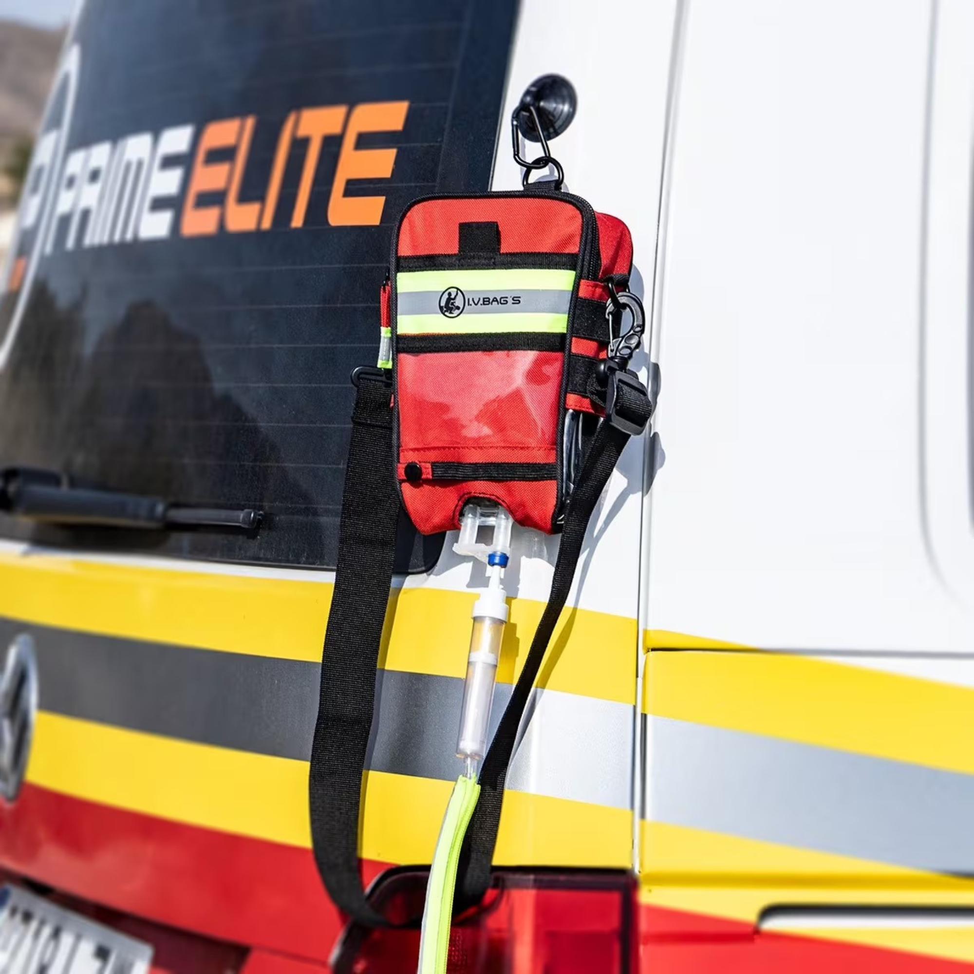 Poteau à perfusion urgences IVBAG - 3 coloris - Elite Bags