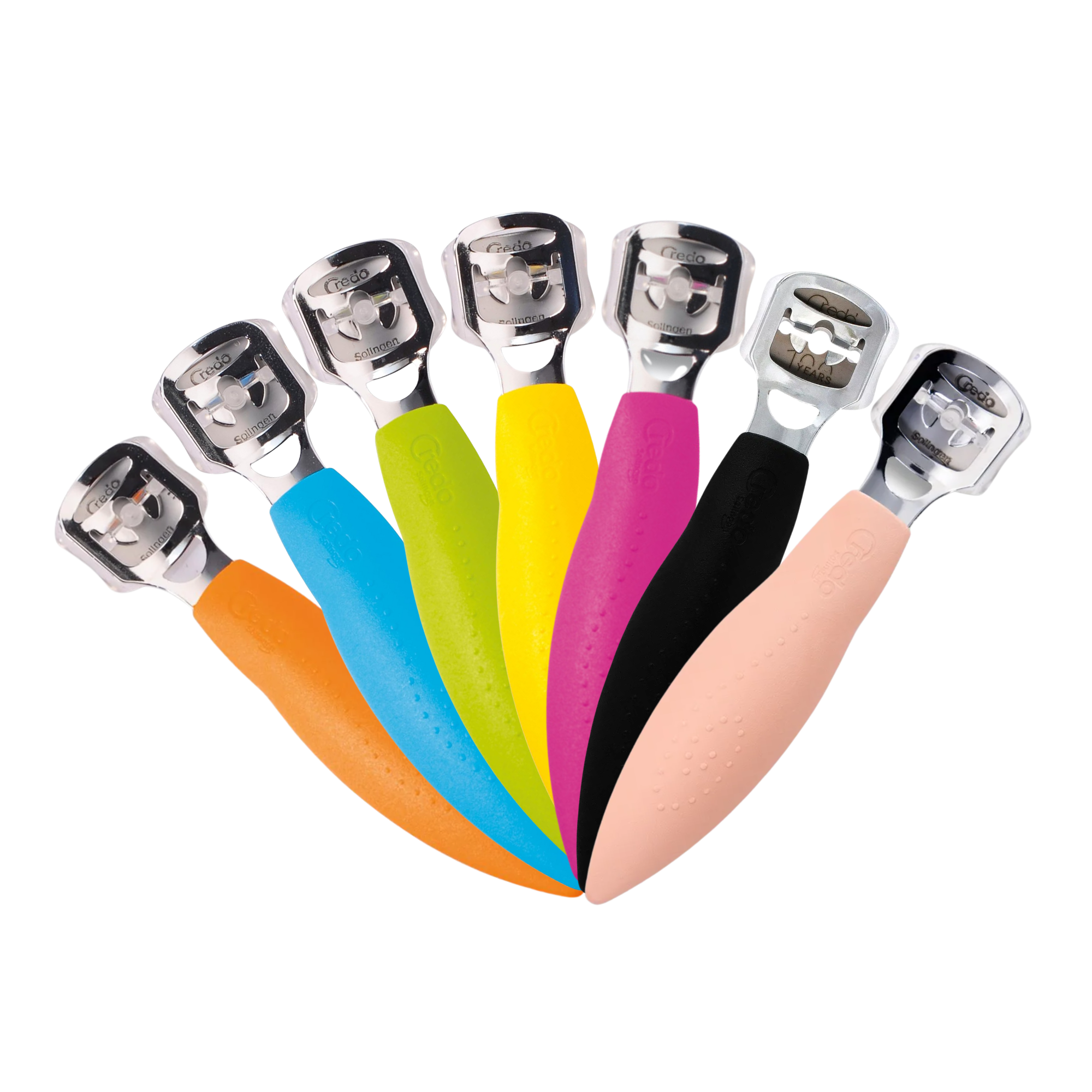 Rabot à callosités avec protection en plastique - 14,5 cm - Credo