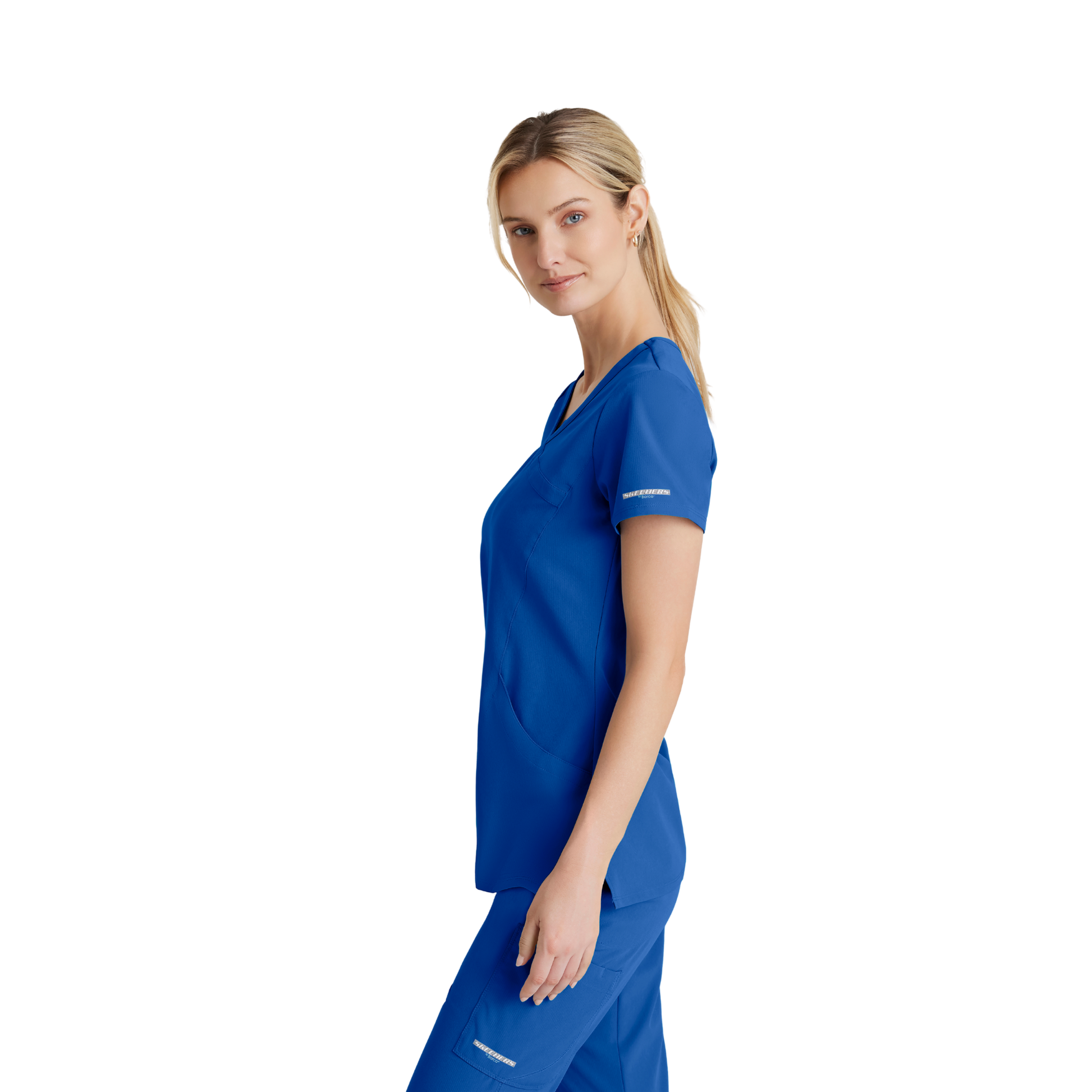 Reliance Top - Haut médical avec col croisé - Femme - Skechers SKECHERS