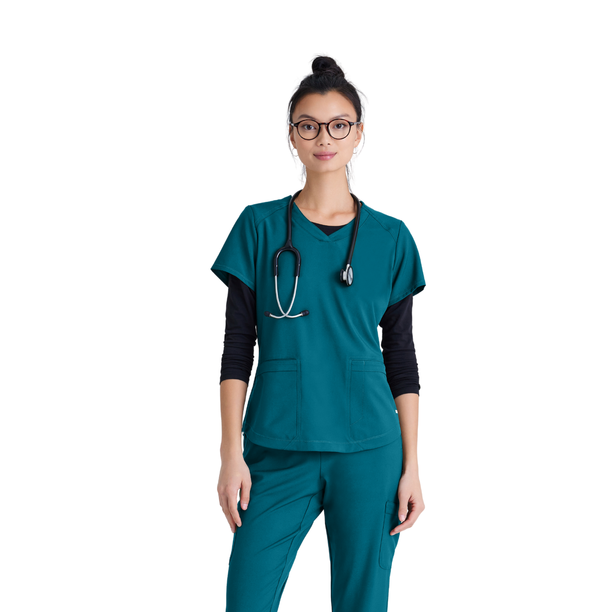 Rhythm Top - Tunique médicale classique et moderne - Femme - Grey’s Anatomy Evolve GREYS ANATOMY EVOLVE