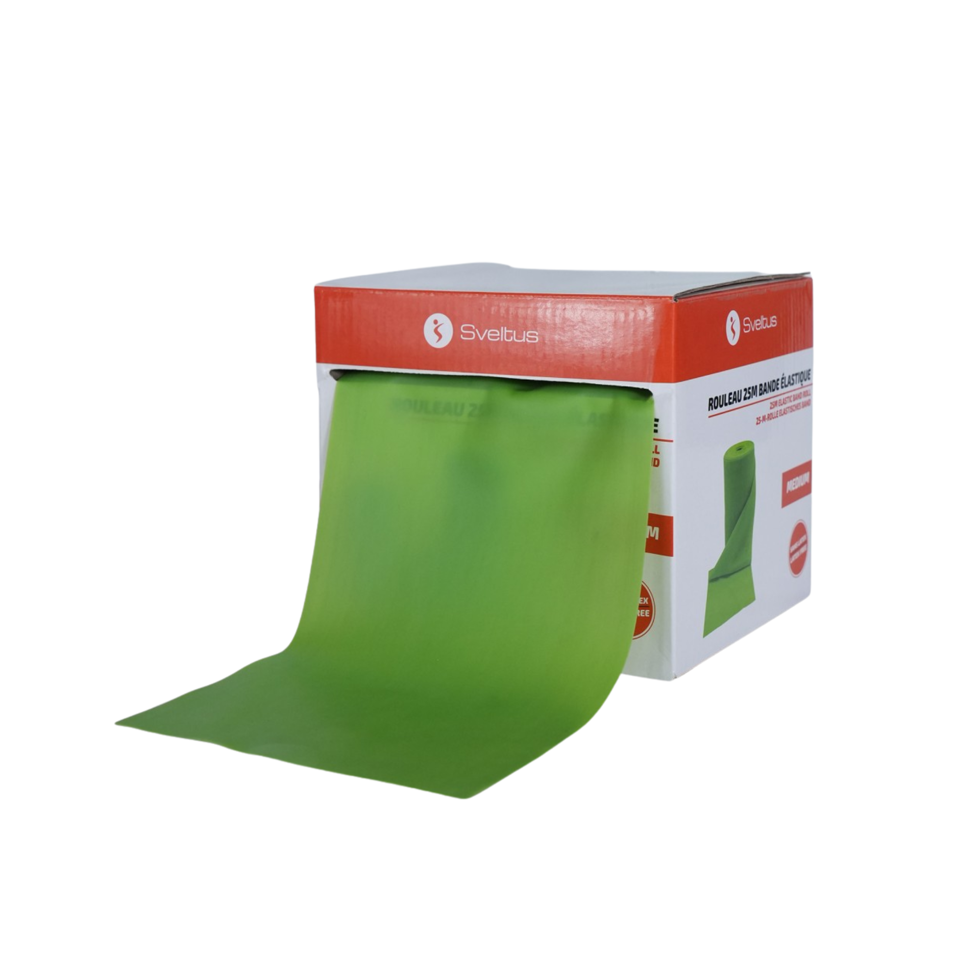 TPE/TPR Elastic Band Roll - 25 m - Sveltus