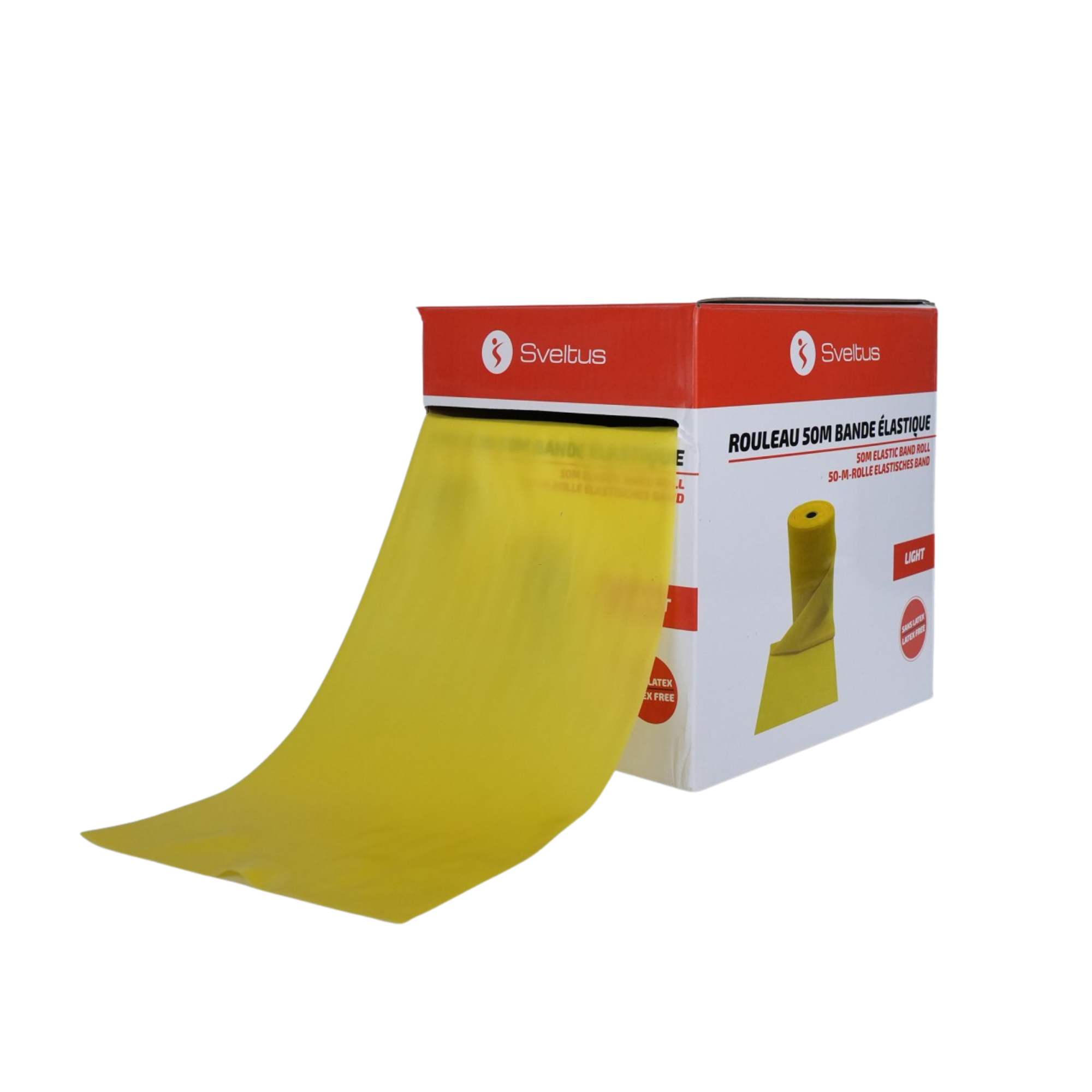 TPE/TPR Elastic Band Roll - 50 m - Sveltus