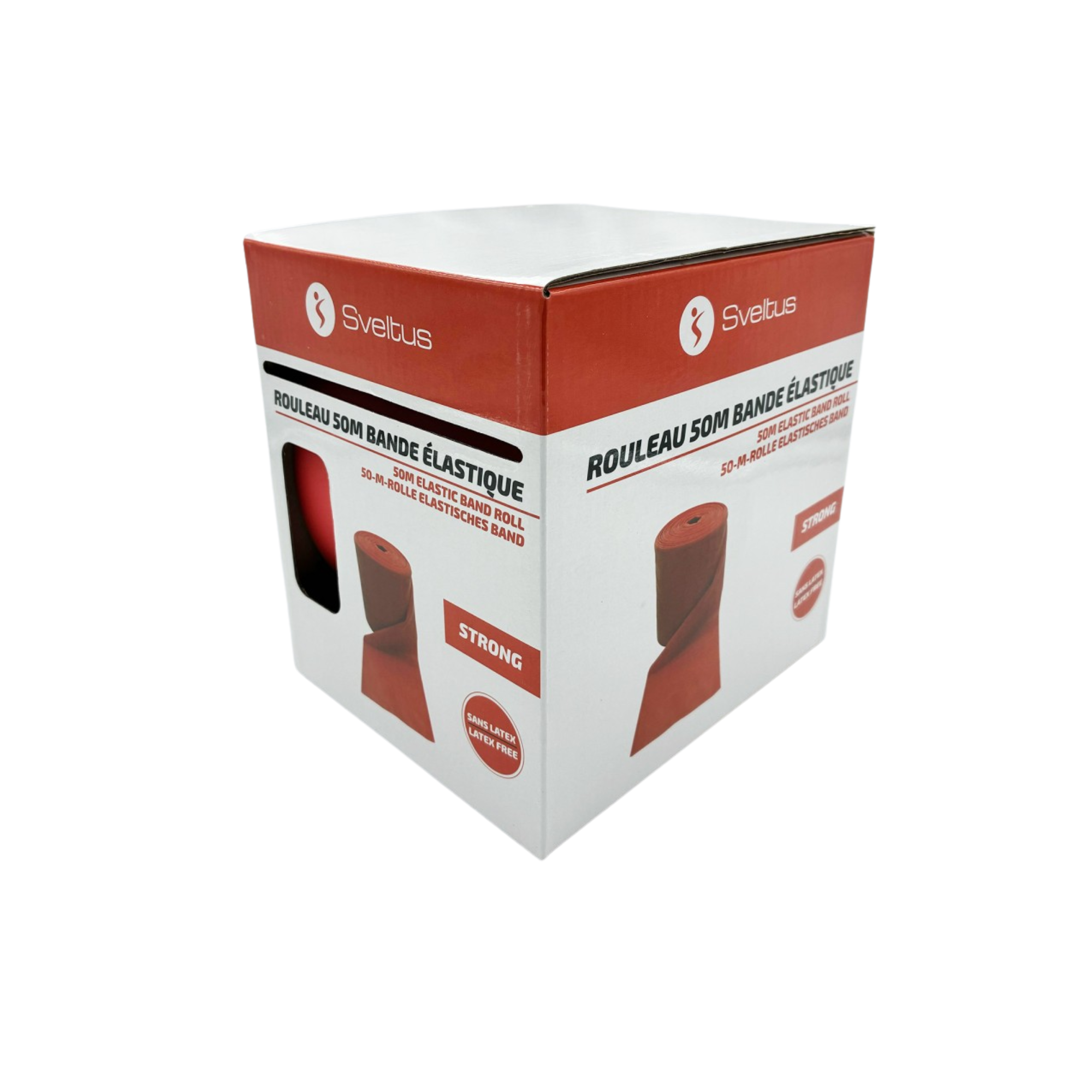 TPE/TPR Elastic Band Roll - 50 m - Sveltus