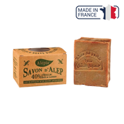 Savon d'Alep 40% de baie de Laurier - 190 g - Alépia - My Médical