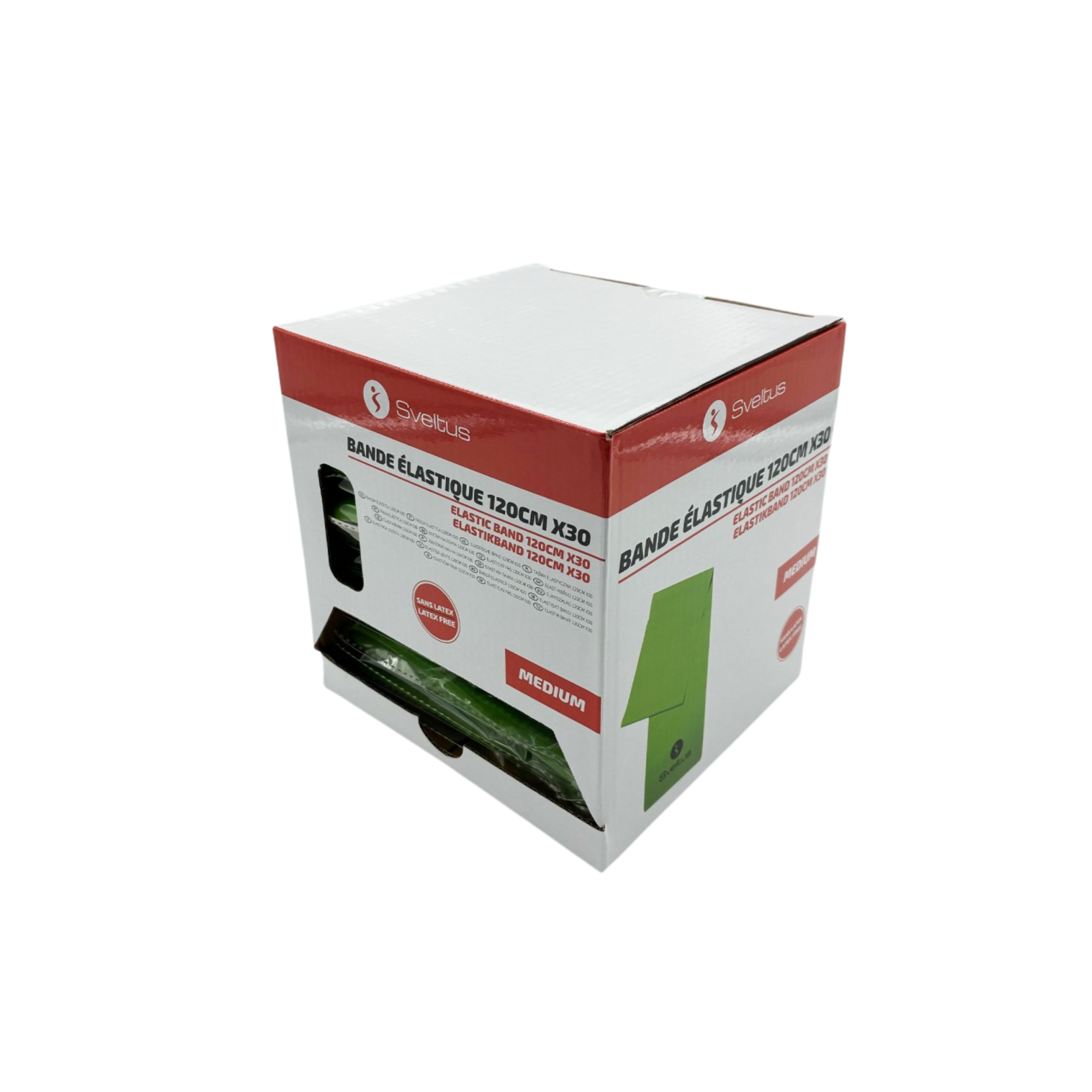 Set 30 Bandes Élastiques TPE - 120 cm - Sveltus