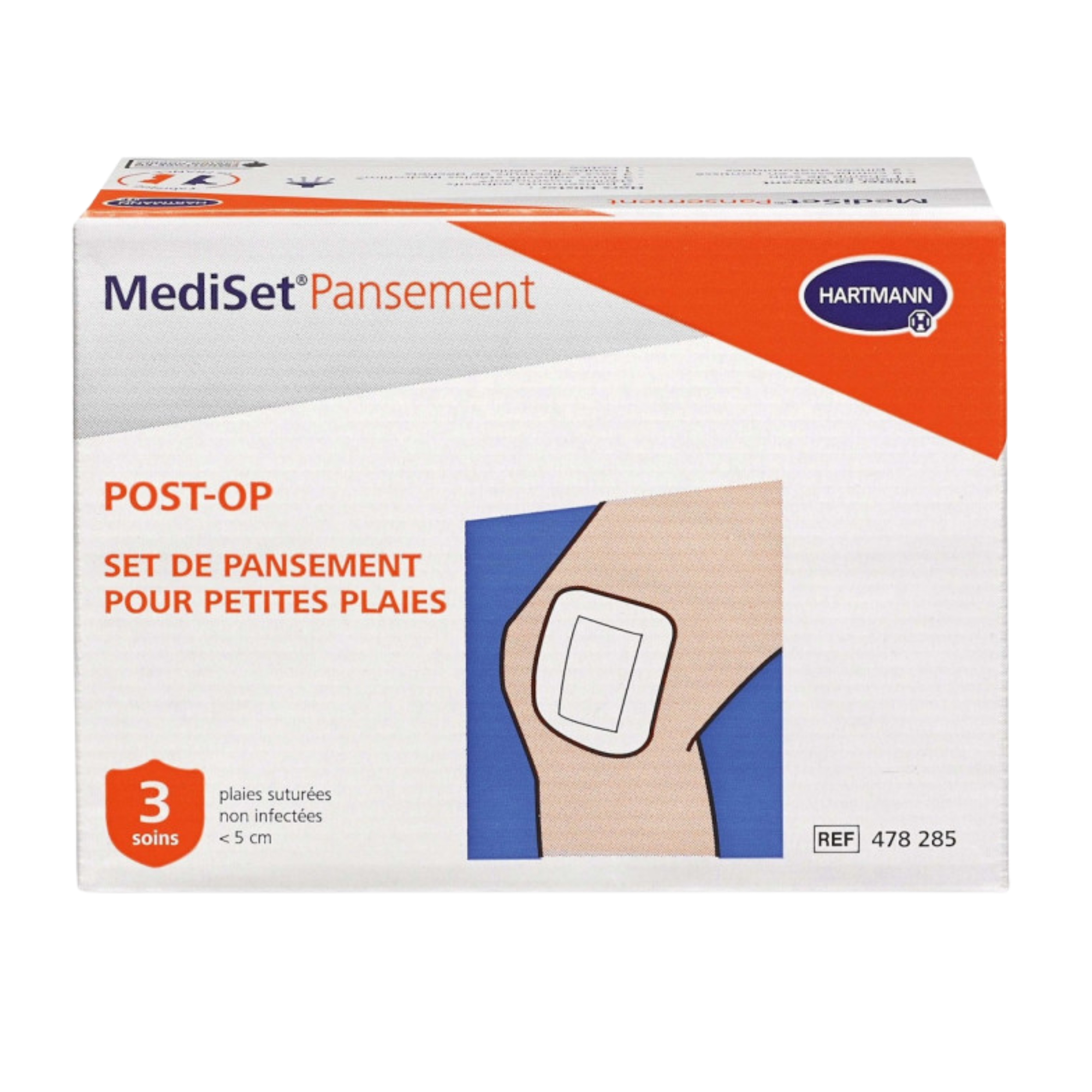 Set MEDISET Post Op Petite Plaie - jusqu'à 5cm - Hartmann