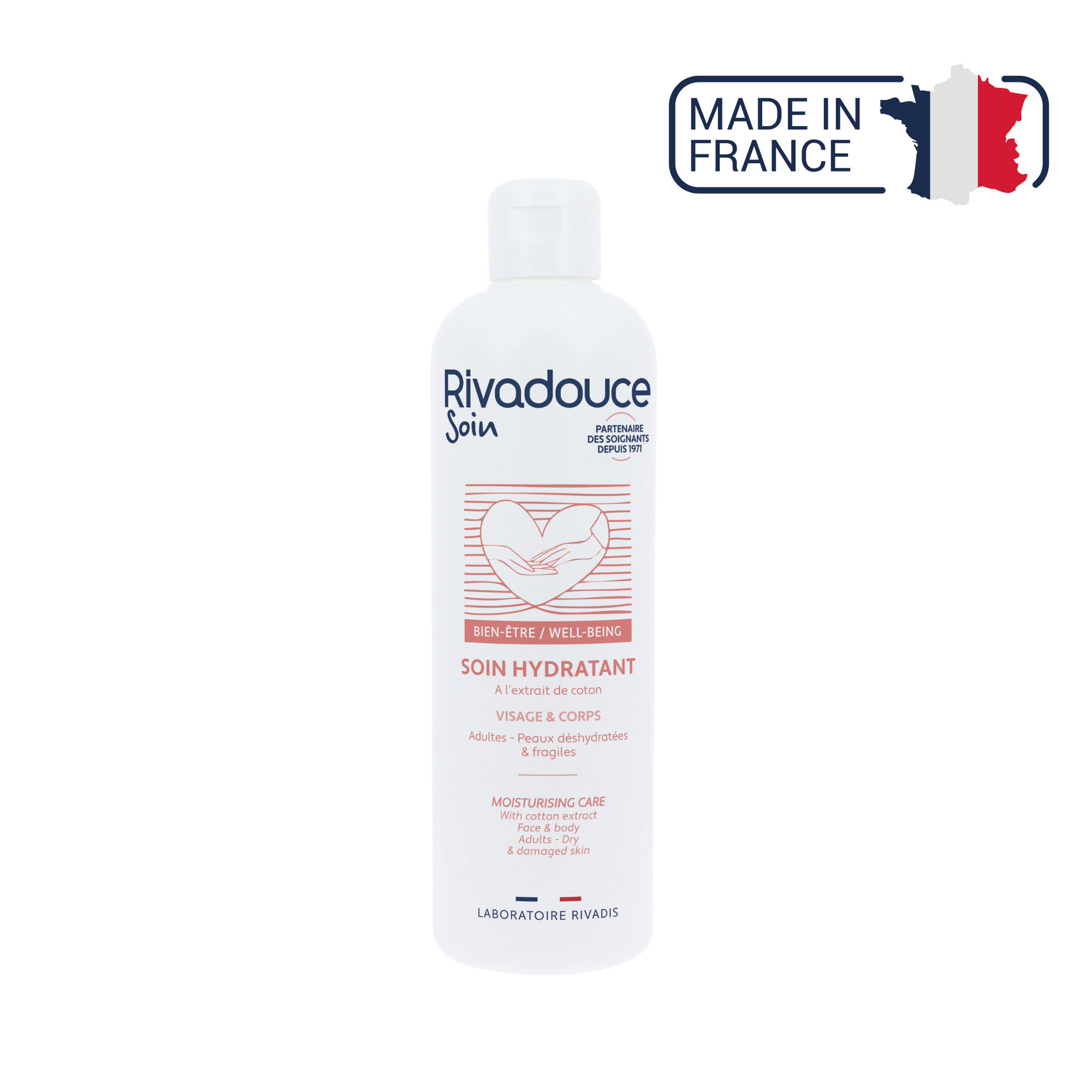 Soin Hydratant Visage & Corps - 500ml - Rivadouce - My Médical