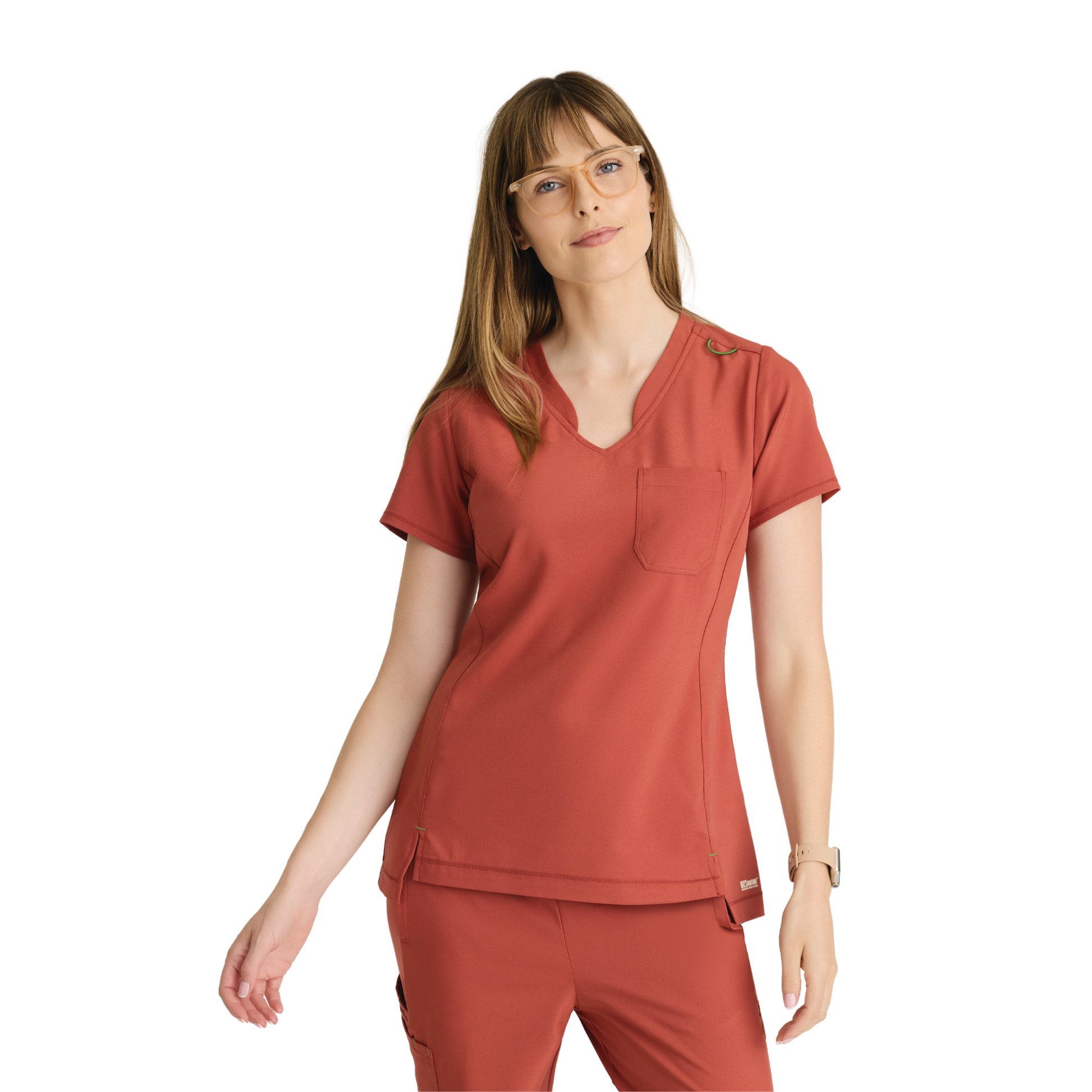 Sway Tuck-In Top - Tunique médical moderne - Femme - Grey’s Anatomy Evolve GREYS ANATOMY EVOLVE