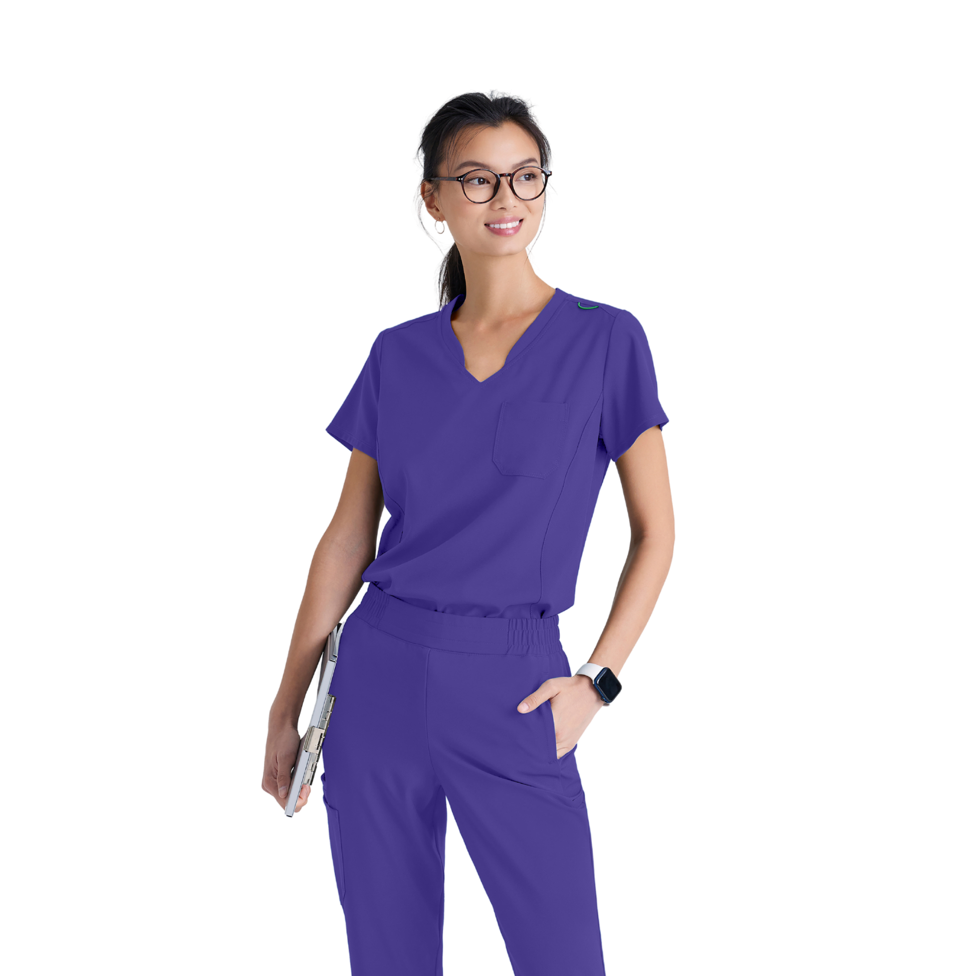 Sway Tuck-In Top - Tunique médical moderne - Femme - Grey’s Anatomy Evolve GREYS ANATOMY EVOLVE