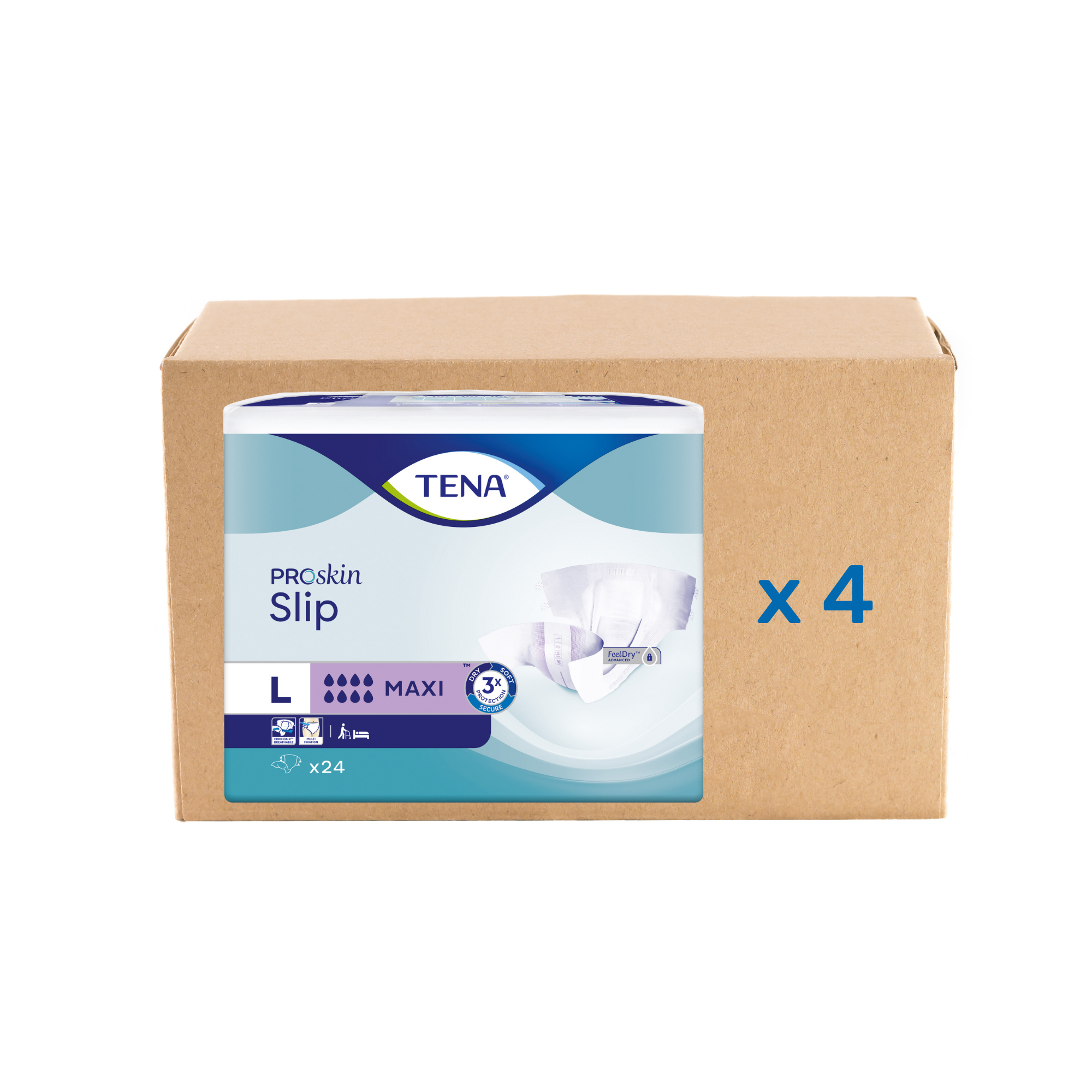 Tena Slip Proskin Ultima - 9 drops - 3 sizes - Tena