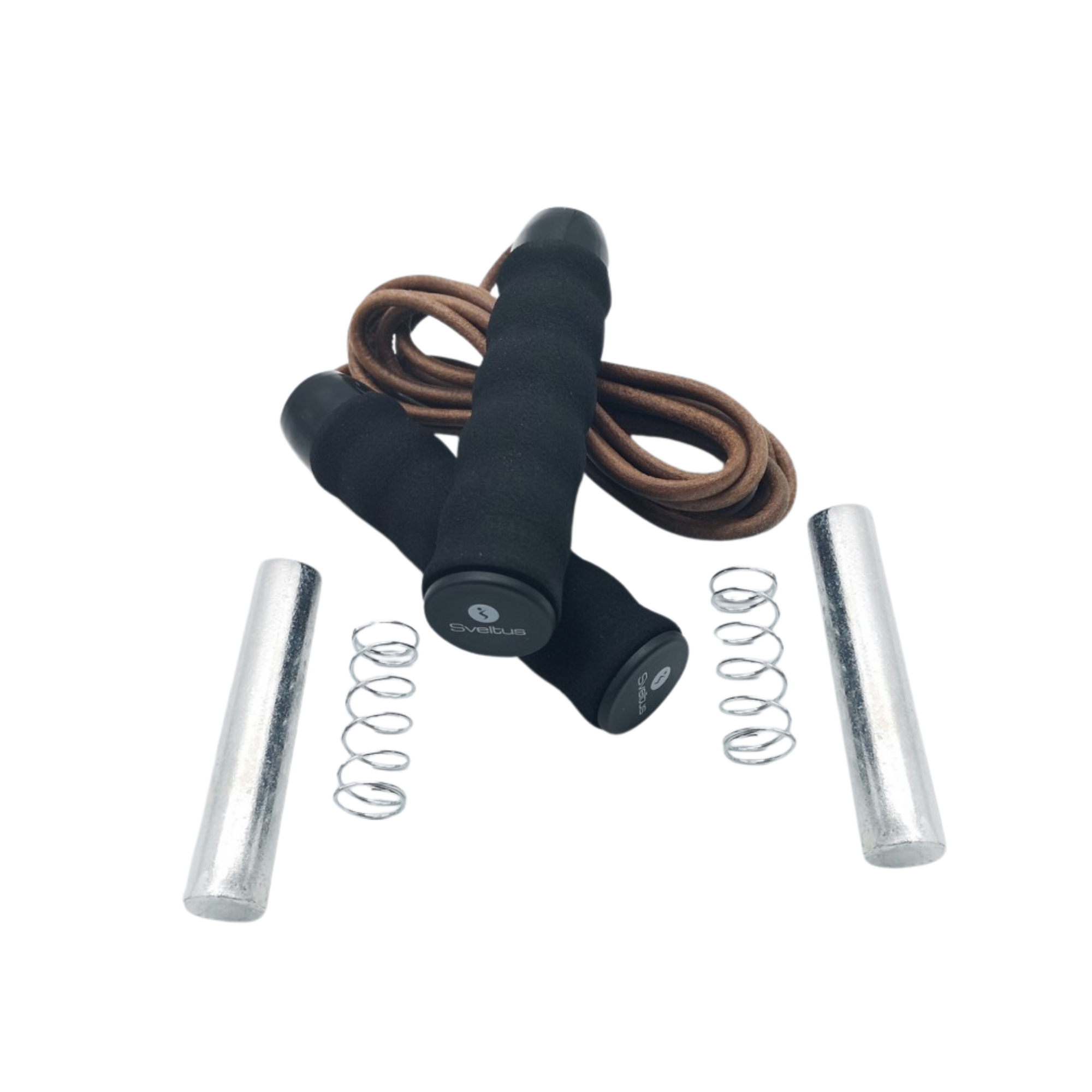 Skipping Rope - Weighted Leather - 3 m - Sveltus