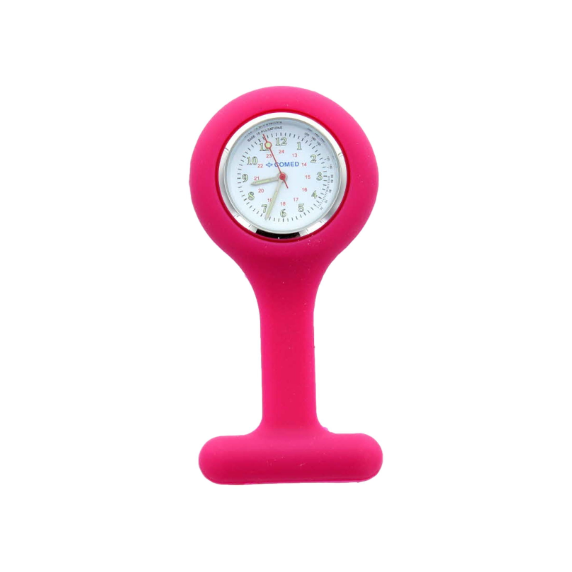 Montre infirmière en silicone - attache épingle de sécurité - 14 coloris - Comed - My Médical