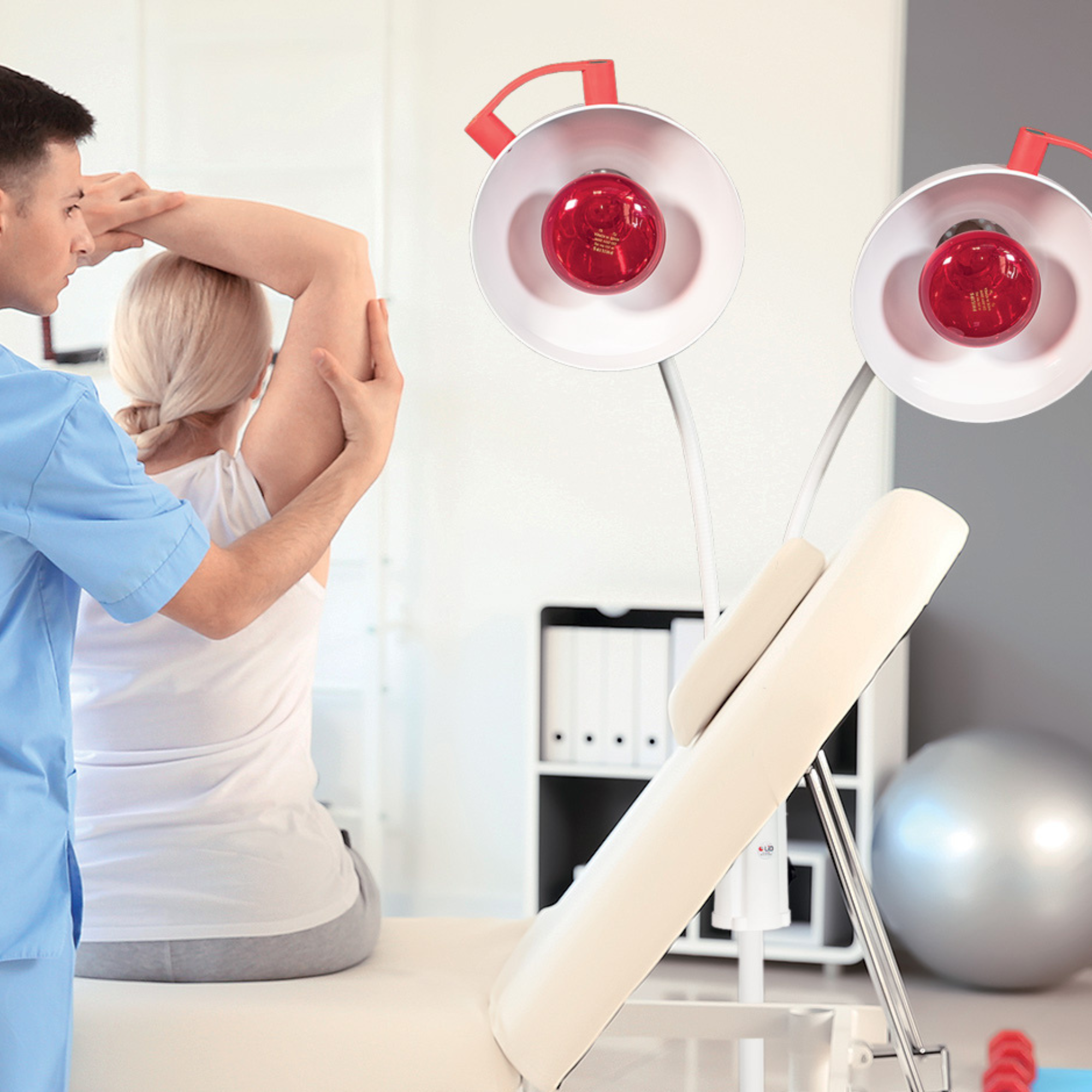 Lampe Infrarouge chauffante Thera Duo 250W L.50cm - LID