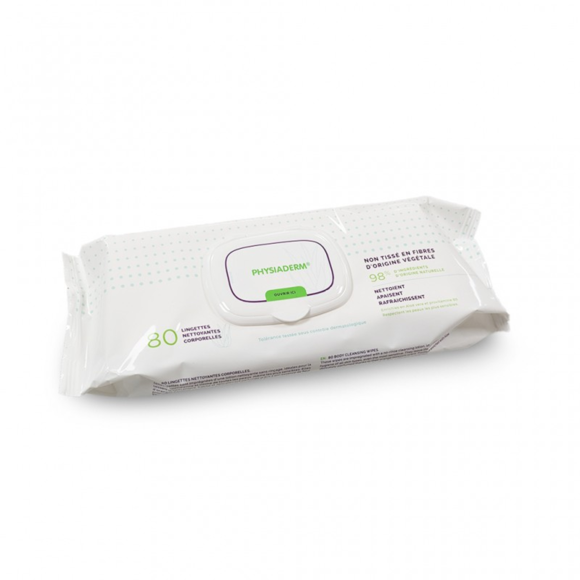Lingettes nettoyantes pieds - Physiaderm