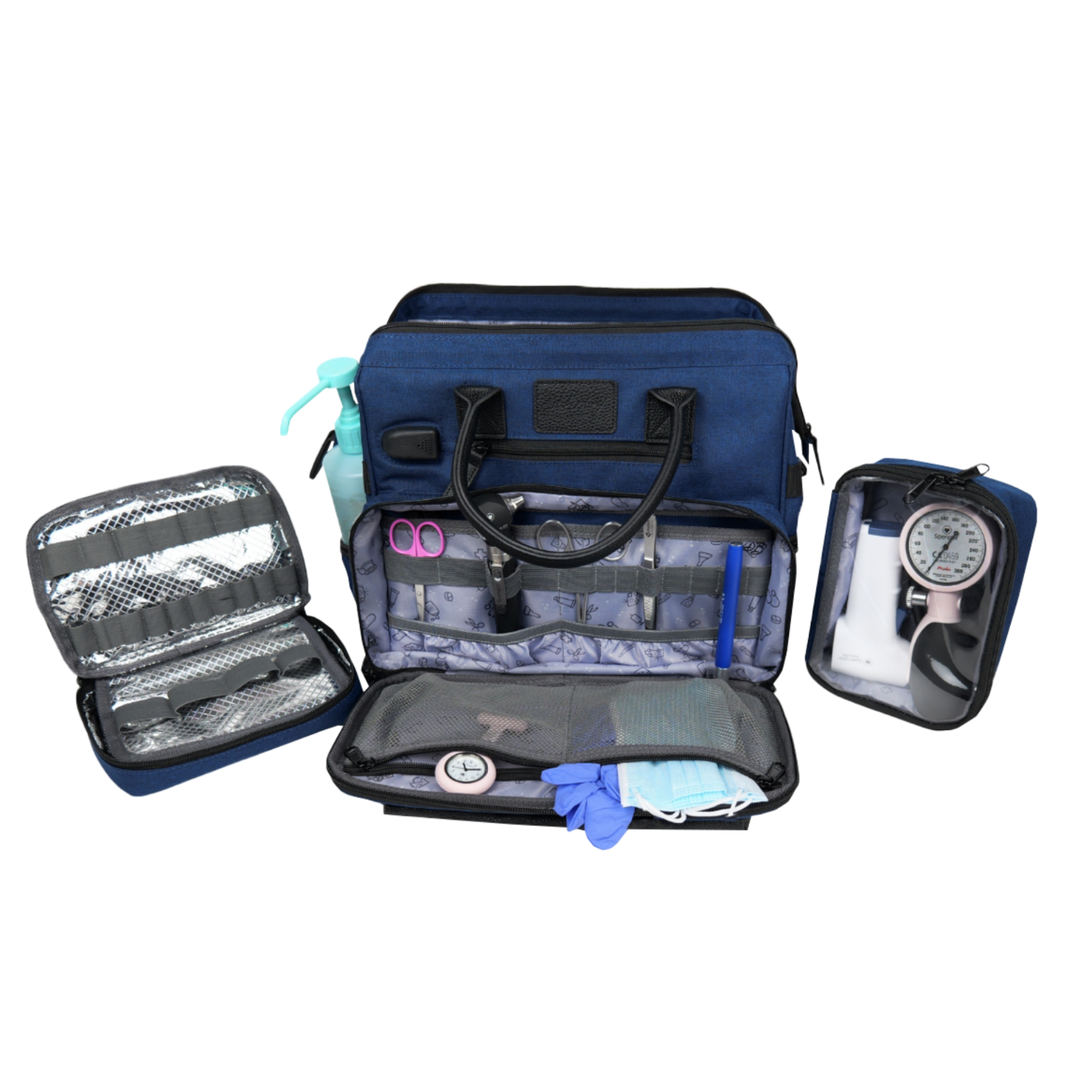 Mini OUESSANT Medical Bag - Navy / Black