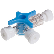 BD Connecta 360° White 3-Way Tap