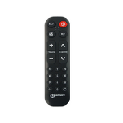 TV10 Ergonomic Universal Remote Control - Geemarc
